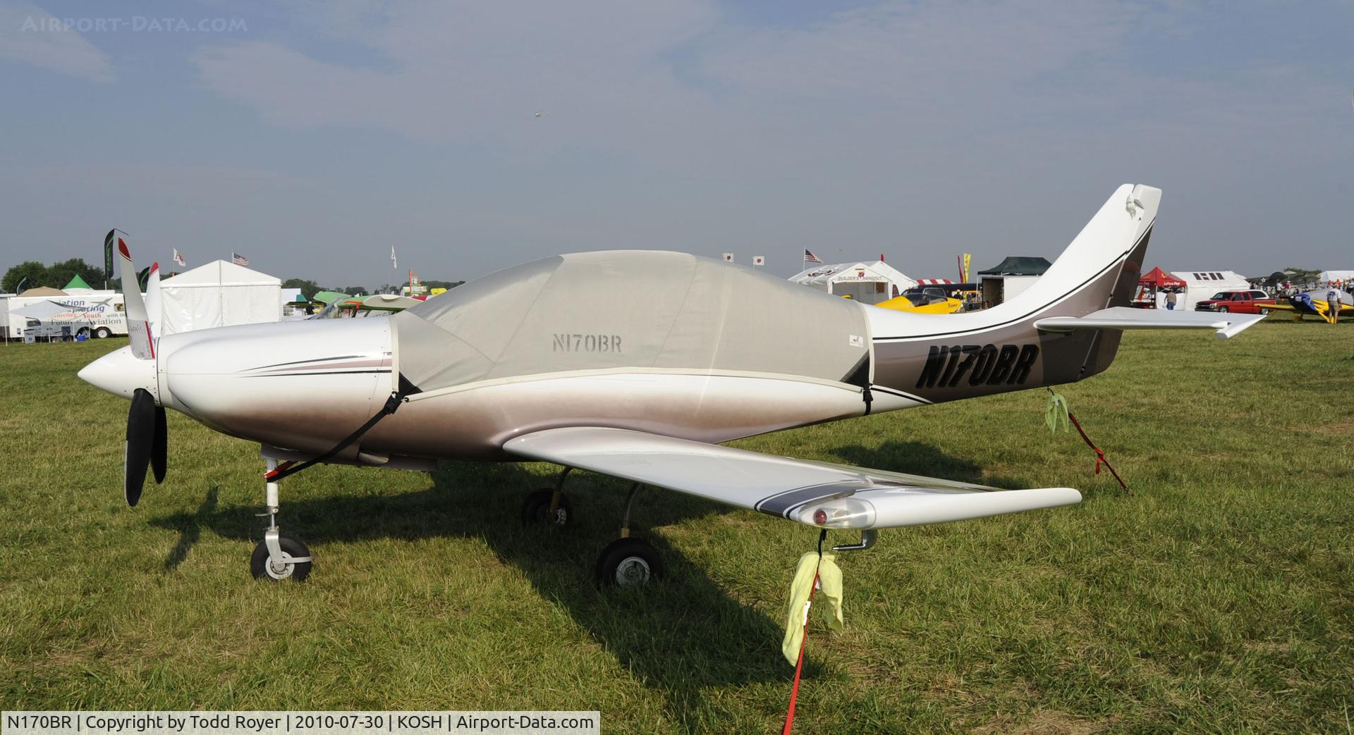 N170BR, 1995 Lancair IV-P C/N 170, EAA AIRVENTURE 2010