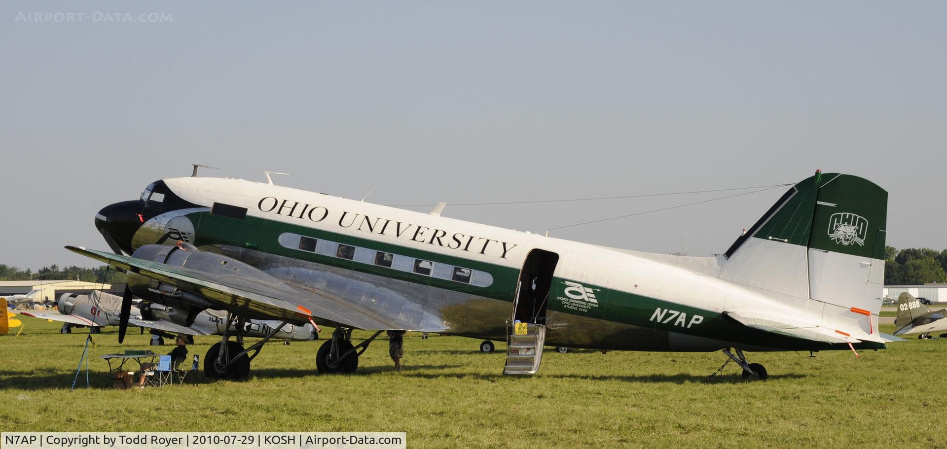 N7AP, 1943 Douglas DC3C 1830-94 C/N 13896, EAA AIRVENTURE 2010
