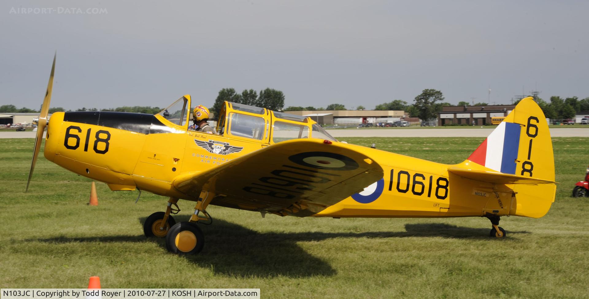 N103JC, 1943 Fairchild M-62A-3 Cornell II C/N FC119, EAA AIRVENTURE 2010