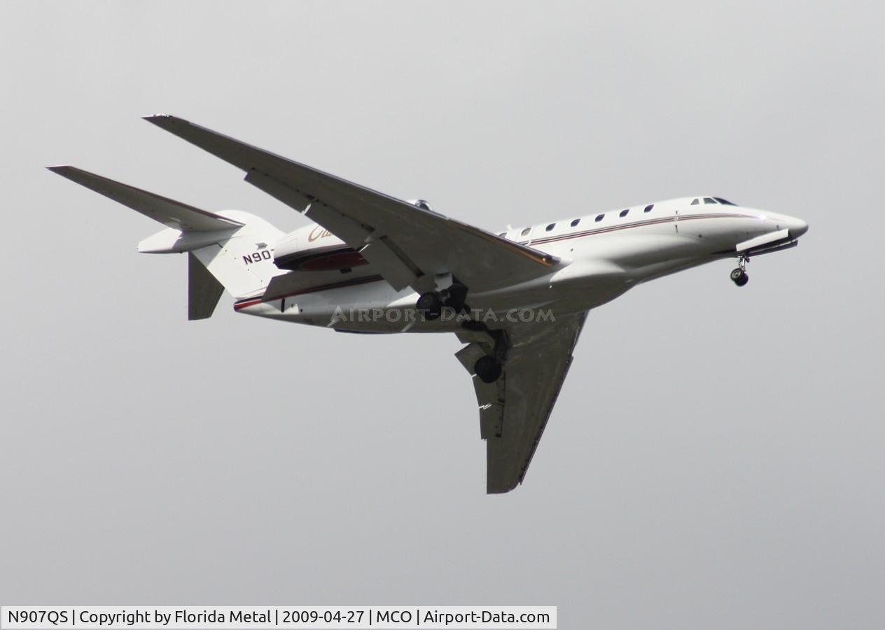 N907QS, 2002 Cessna 750 Citation X C/N 750-0201, Net Jets C750