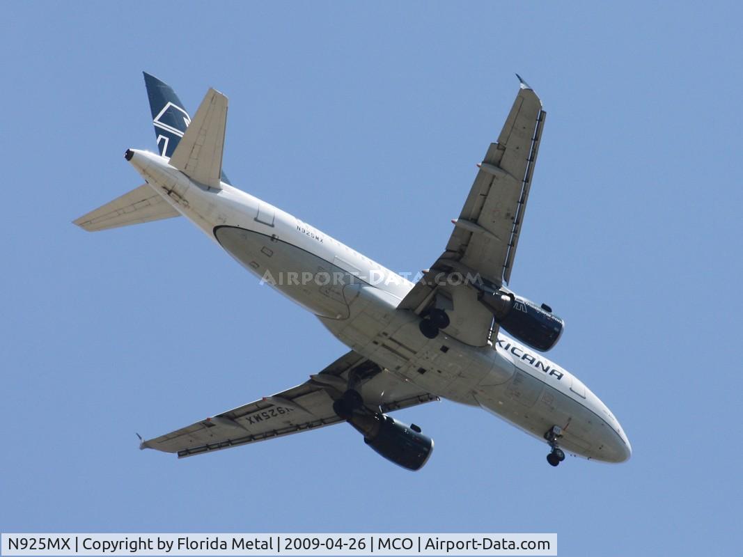 N925MX, 2003 Airbus A319-112 C/N 1925, Mexicana A319