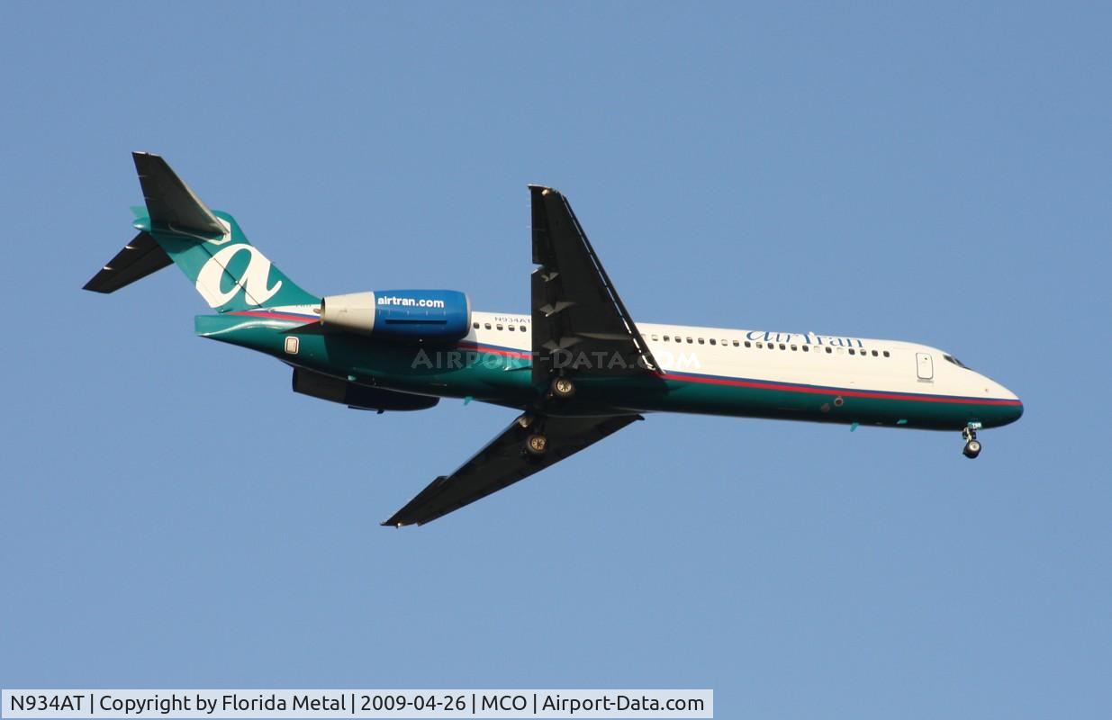N934AT, 2000 Boeing 717-200 C/N 55070, Air Tran 717