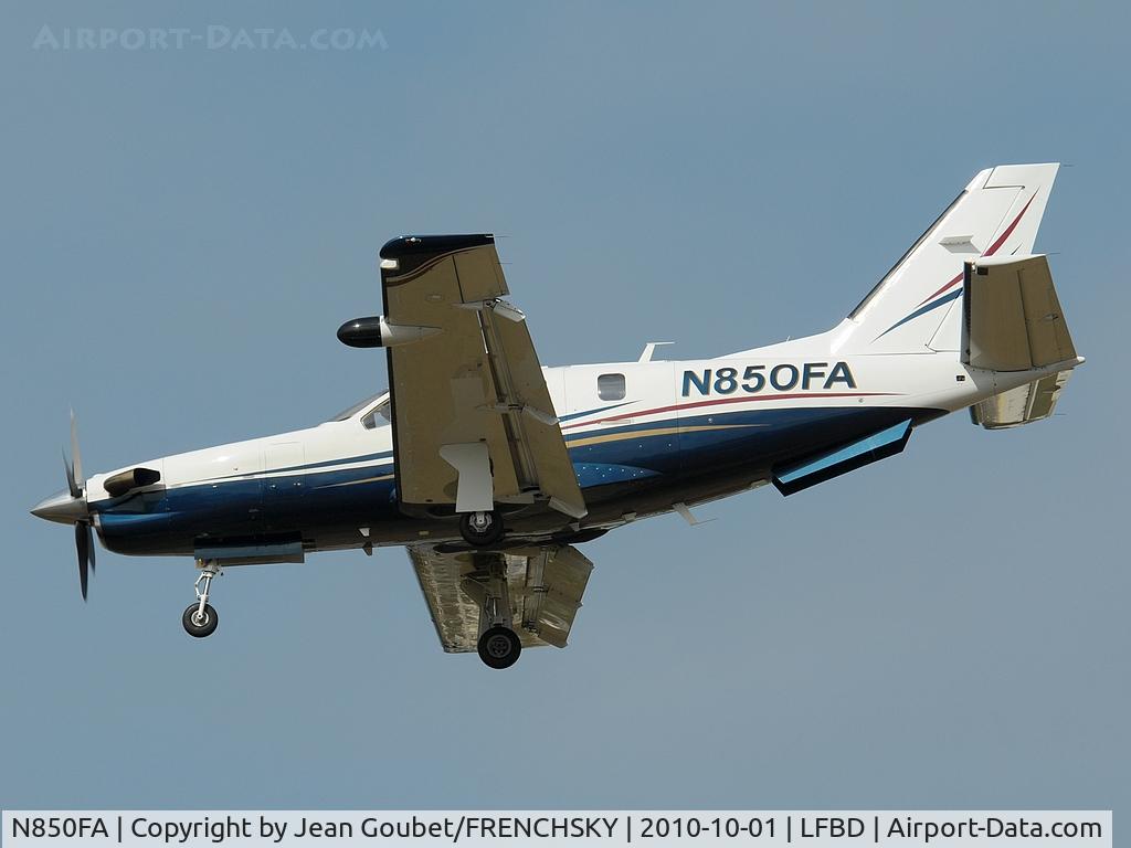 N850FA, Socata TBM 850 C/N 471, FABRY AIR CORP TRUSTEE