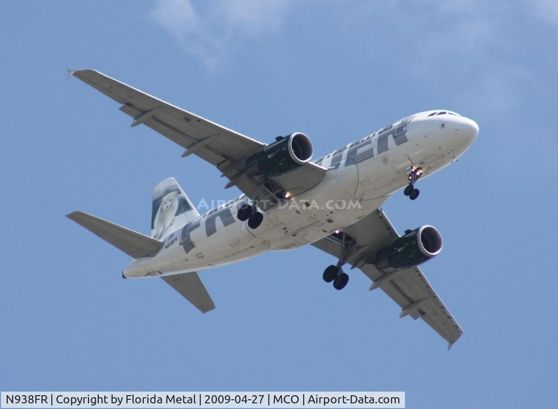 N938FR, 2005 Airbus A319-111 C/N 2406, Misty Artic Fox A319