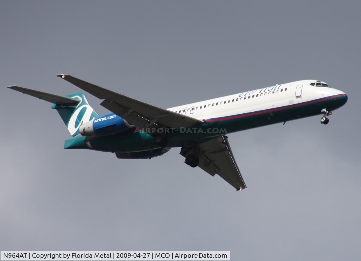 N964AT, 2001 Boeing 717-200 C/N 55025, Air Tran 717