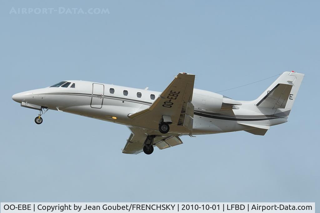 OO-EBE, 2009 Cessna 560XL Citation XLS+ C/N 560-6025, FYG - Flying Service landing 23