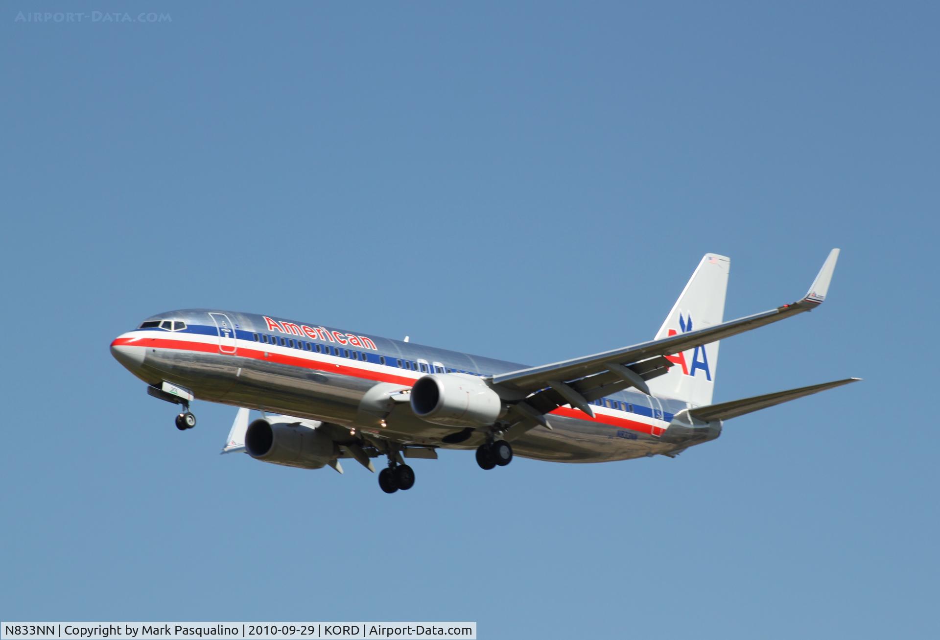N833NN, 2010 Boeing 737-823 C/N 31093, Boeing 737-800