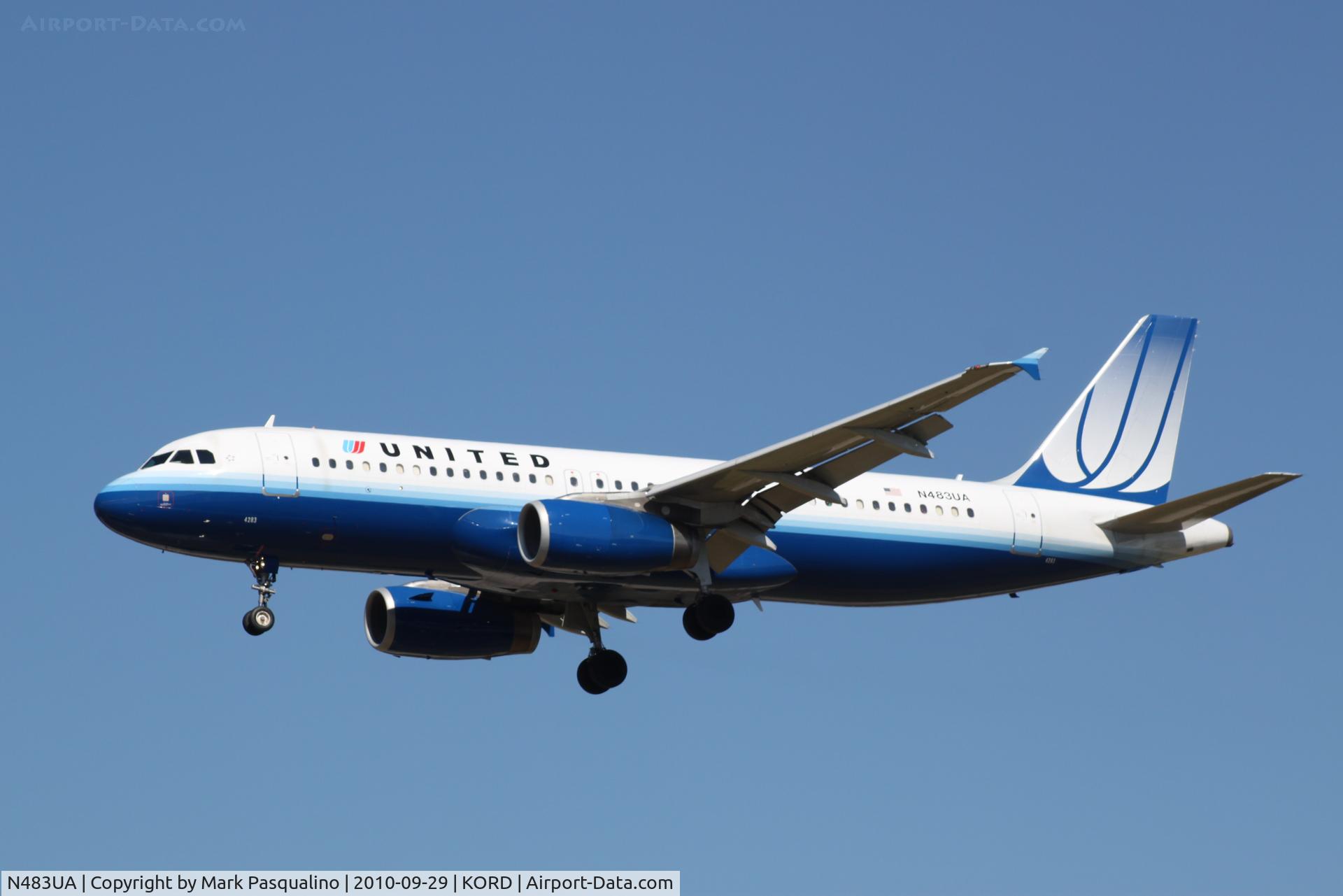 N483UA, 2001 Airbus A320-232 C/N 1586, Airbus A320