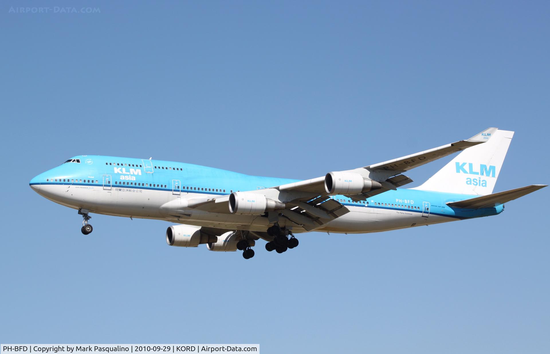 PH-BFD, 1989 Boeing 747-406BC C/N 24001, Boeing 747-400