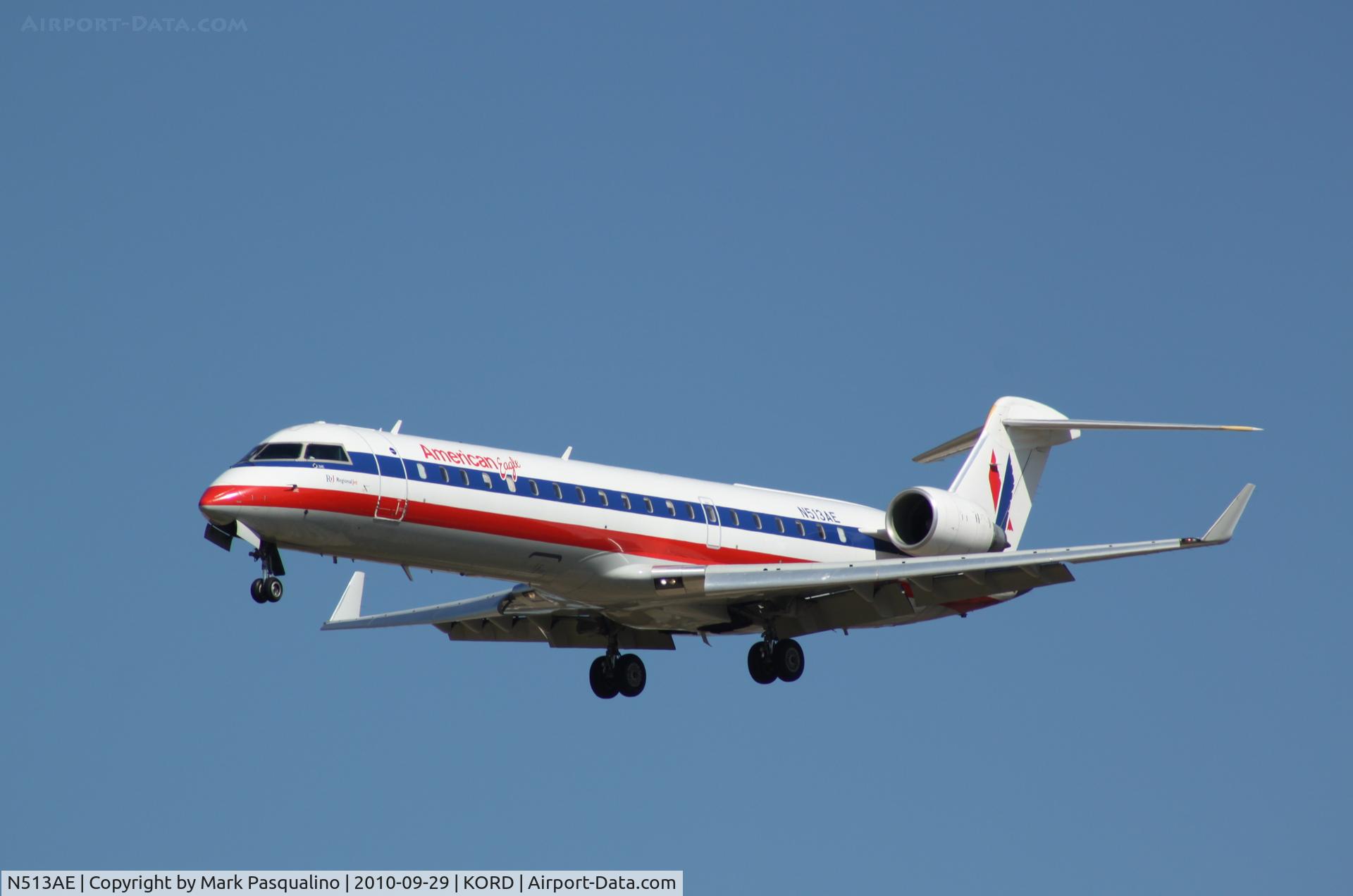 N513AE, 2003 Bombardier CRJ-701 (CL-600-2C10) Regional Jet C/N 10114, CL-600-2C10