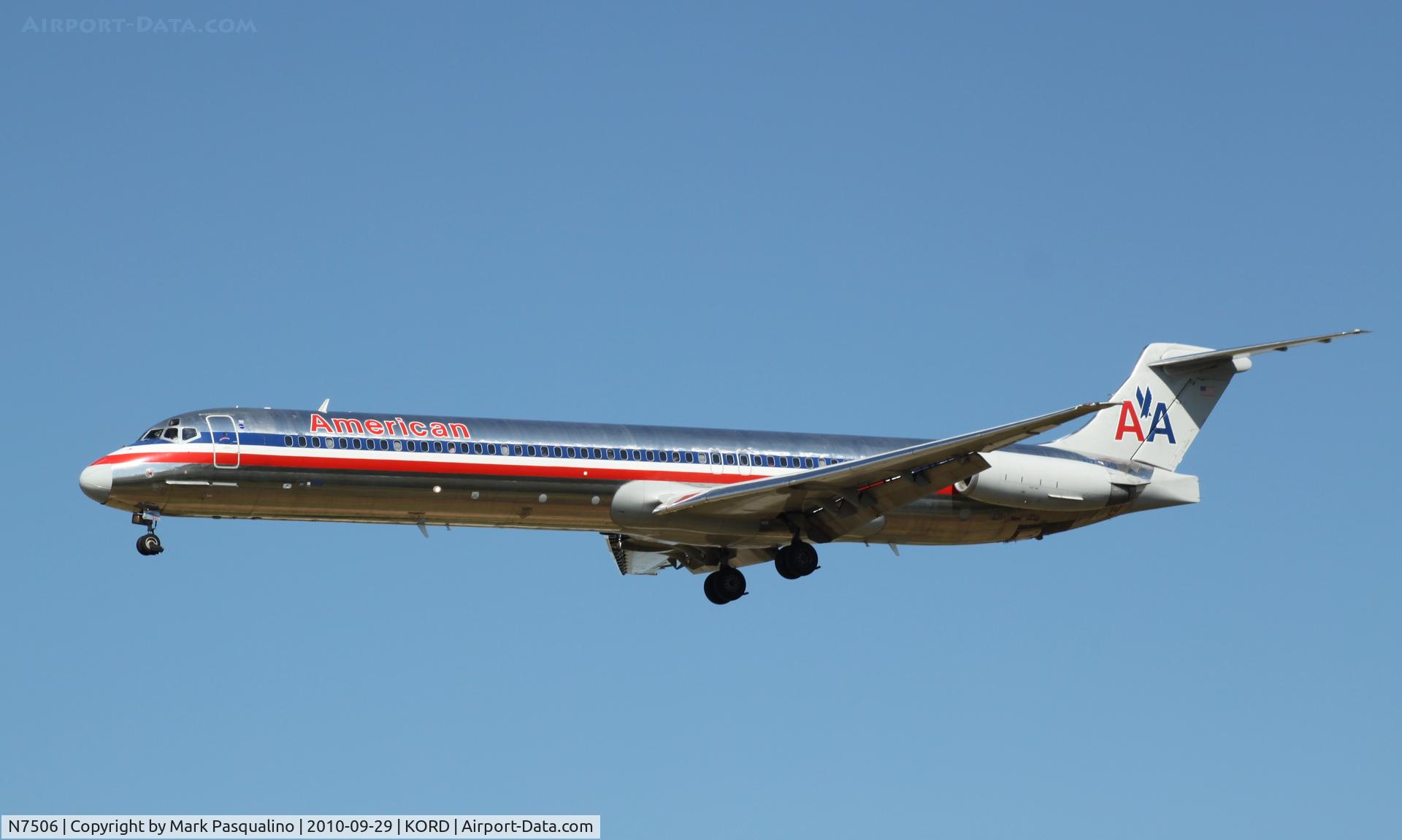 N7506, 1989 McDonnell Douglas MD-82 (DC-9-82) C/N 49800, MD-82