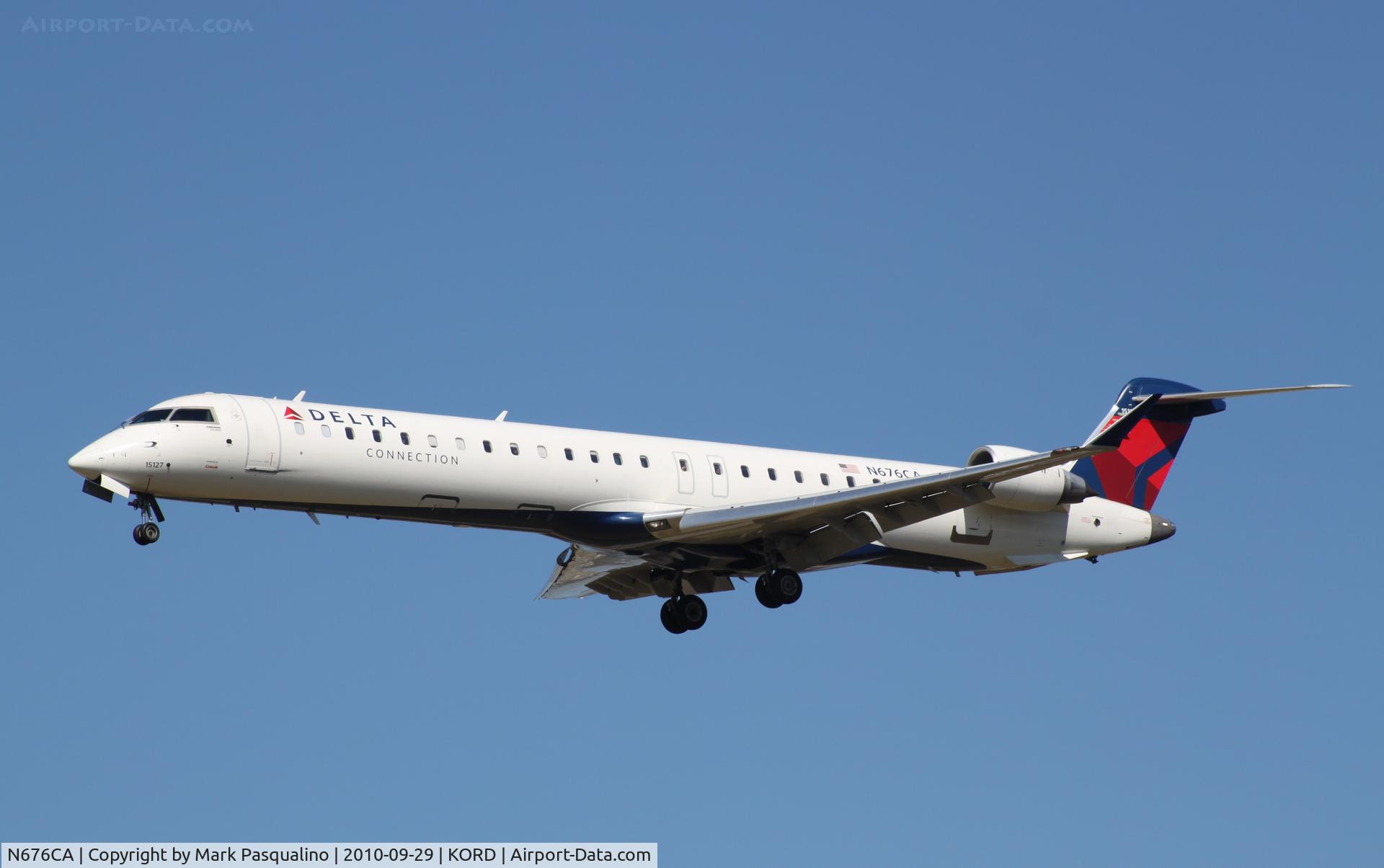N676CA, 2007 Bombardier CRJ-900ER (CL-600-2D24) C/N 15127, CL600-2D24