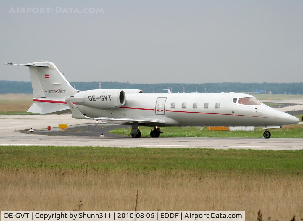 OE-GVT, 2008 Learjet 60 C/N 60-360, Ready for take off rwy 18
