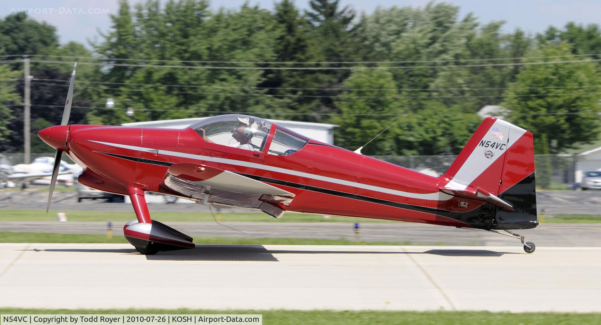 N54VC, 2000 Vans RV-6 C/N 60338, EAA AIRVENTURE 2010