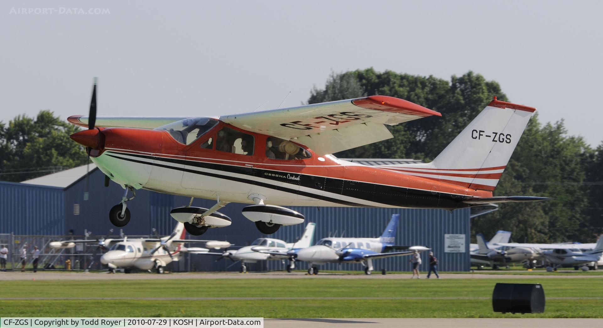 CF-ZGS, 1970 Cessna 177B Cardinal C/N 17701570, EAA AIRVENTURE 2010