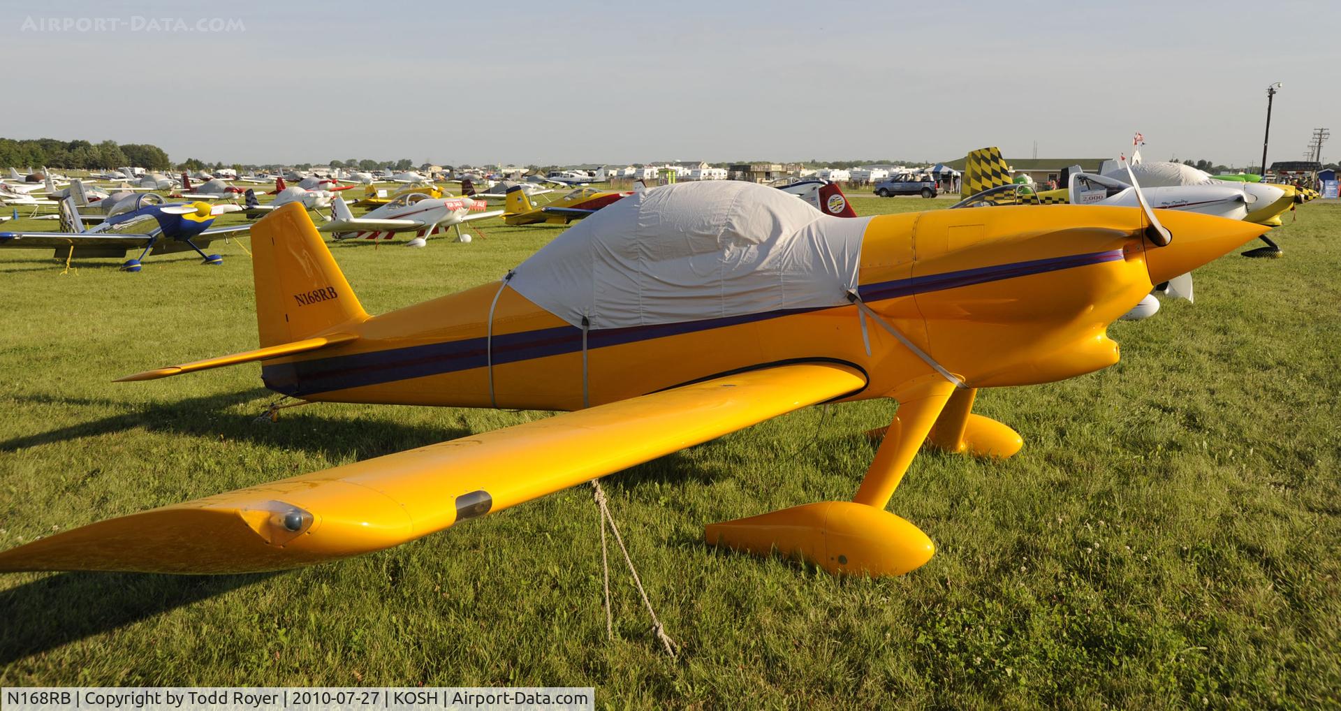 N168RB, 1997 Vans RV-4 C/N 1700, EAA AIRVENTURE 2010