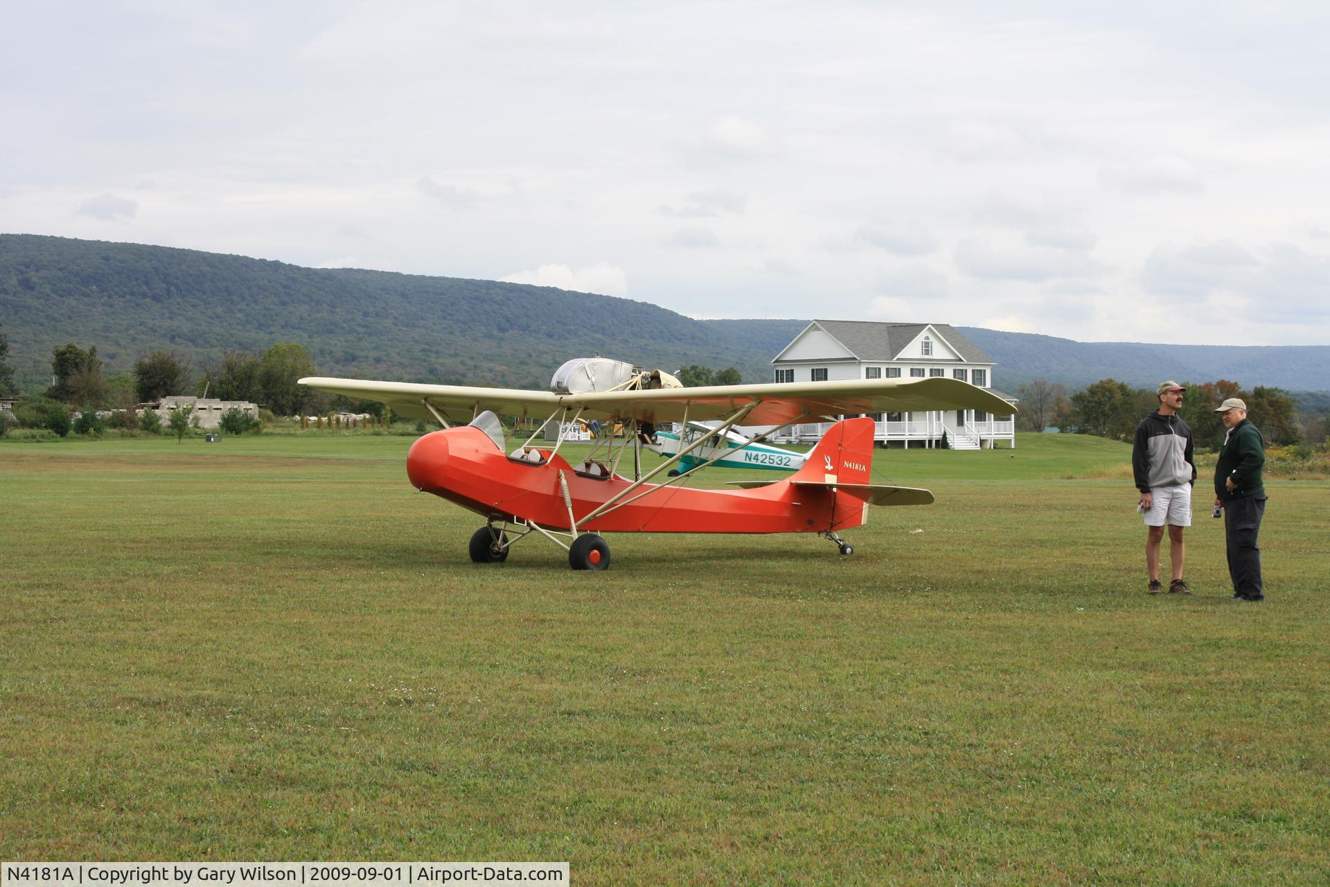 N4181A, 1966 Aerosport Woody Pusher C/N 1 (N4181A), This was taken in 2009 at Grimes Airfield