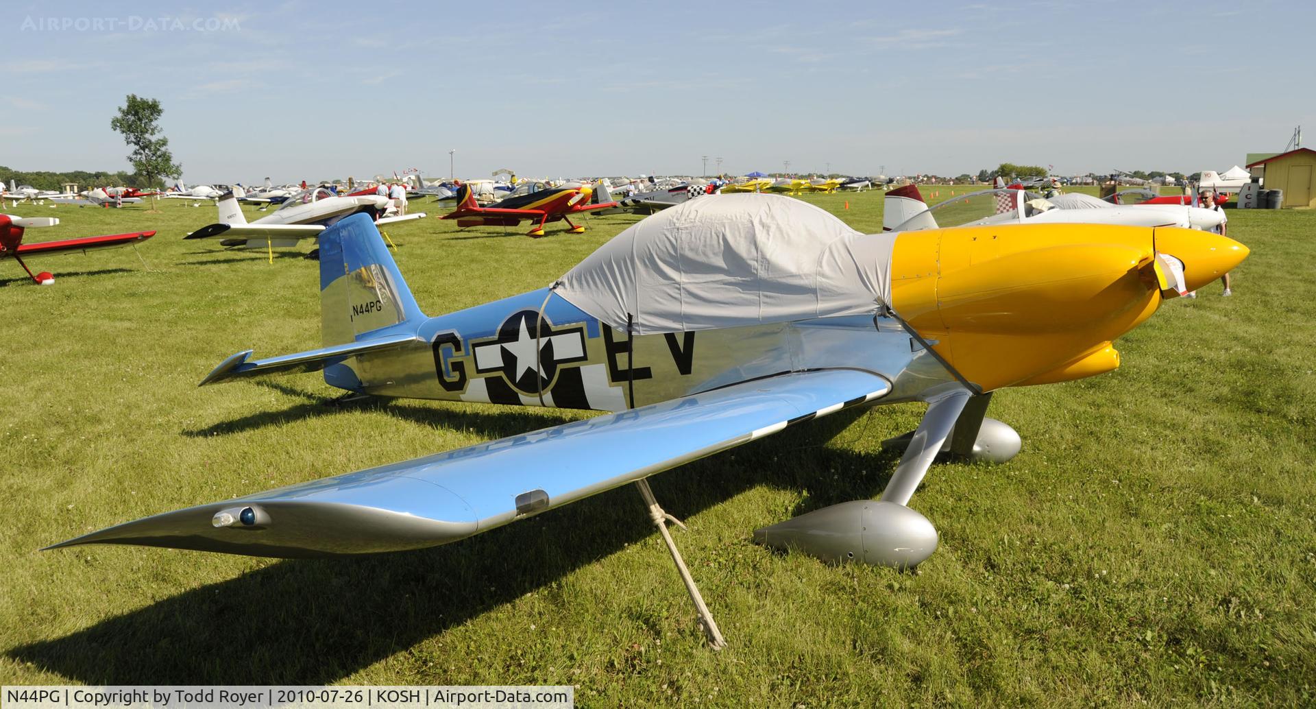 N44PG, 1999 Vans RV-4 C/N 2522-001, EAA AIRVENTURE 2010
