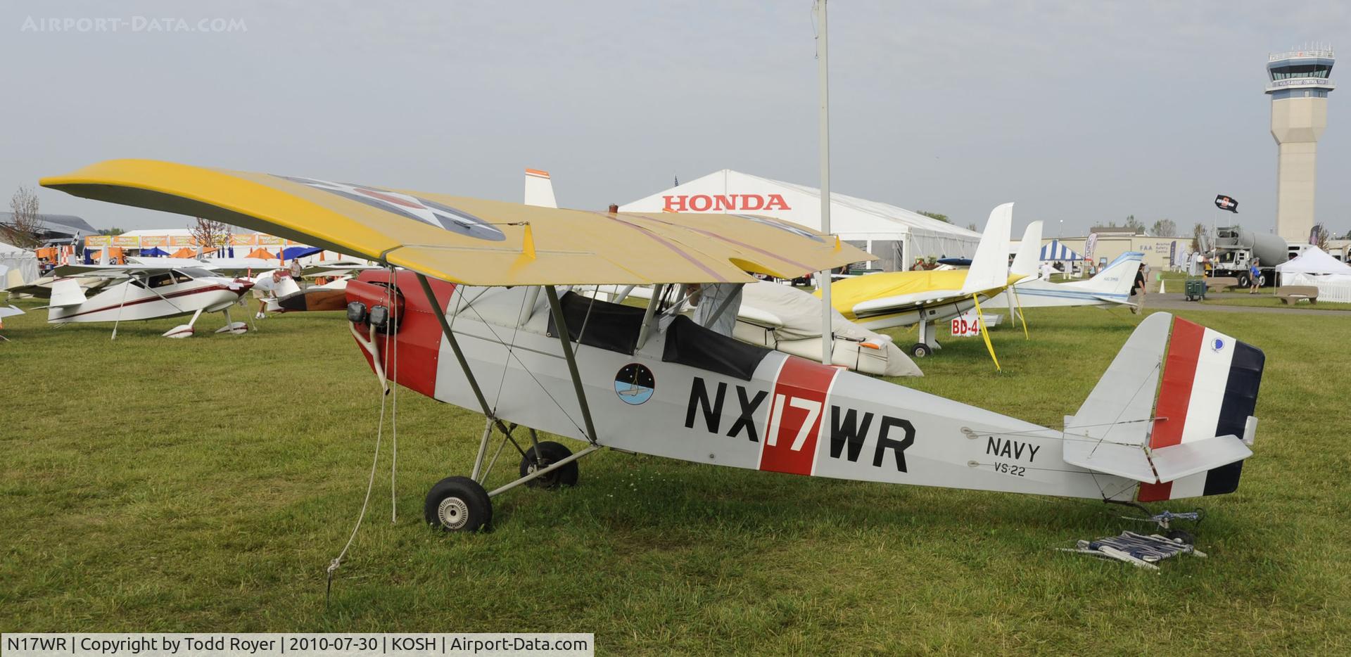 N17WR, 1994 Pietenpol Air Camper C/N WR-2, EAA AIRVENTURE 2010