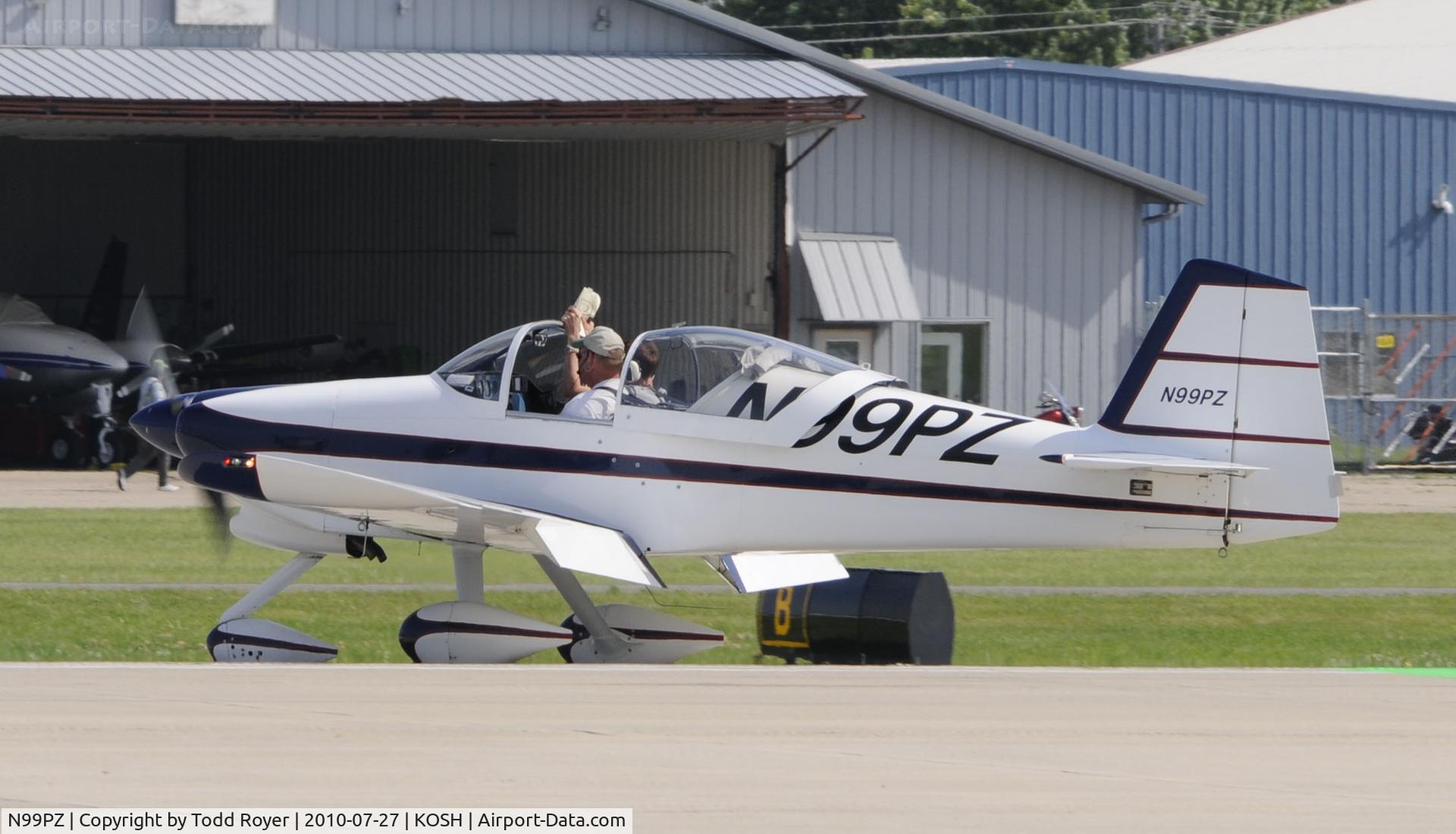 N99PZ, 2000 Vans RV-6A C/N 22993, EAA AIRVENTURE 2010