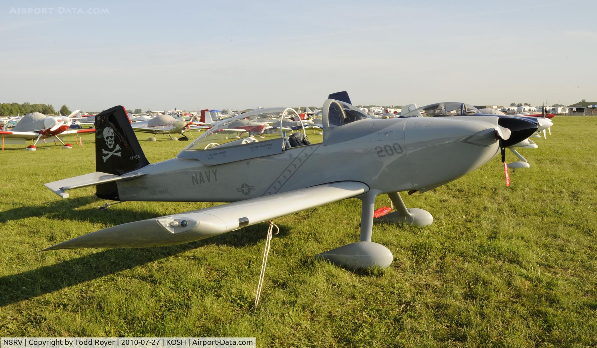 N8RV, Vans RV-8 C/N 80113, EAA AIRVENTURE 2010