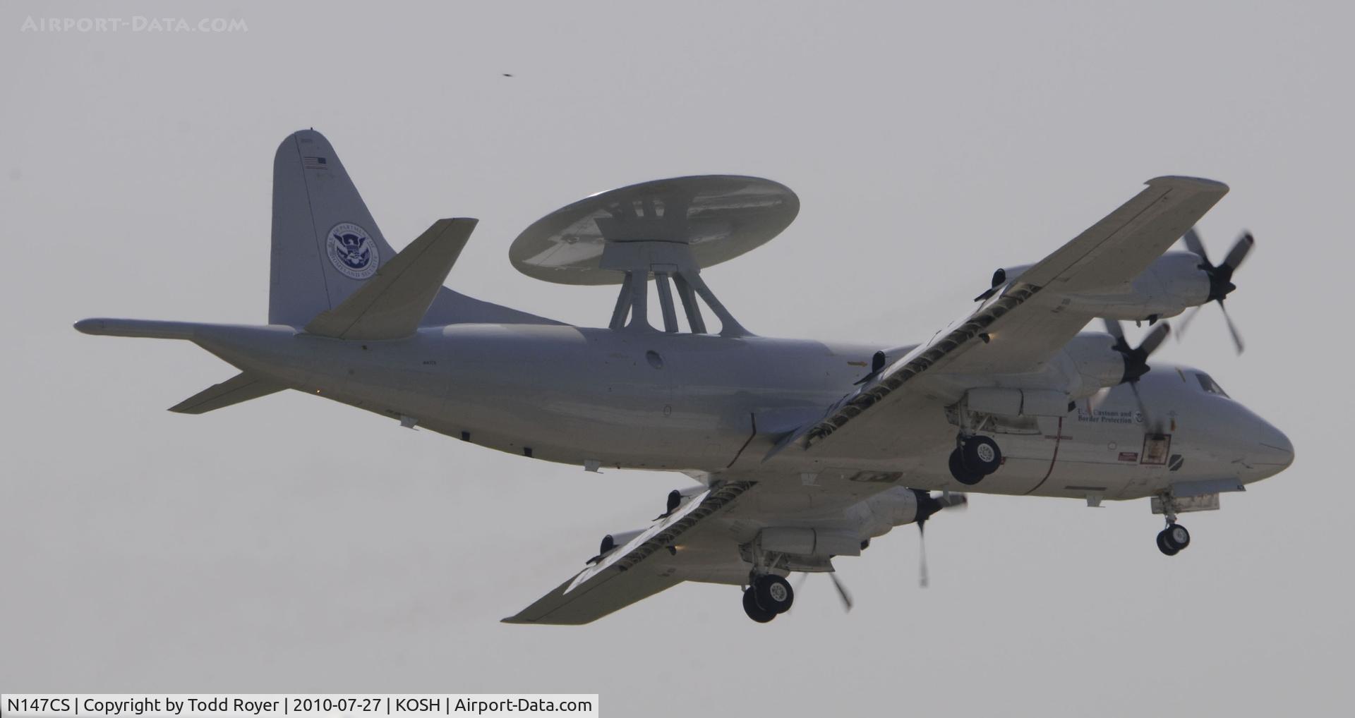 N147CS, Lockheed P-3 AEW&C C/N 185-5162, EAA AIRVENTURE 2010