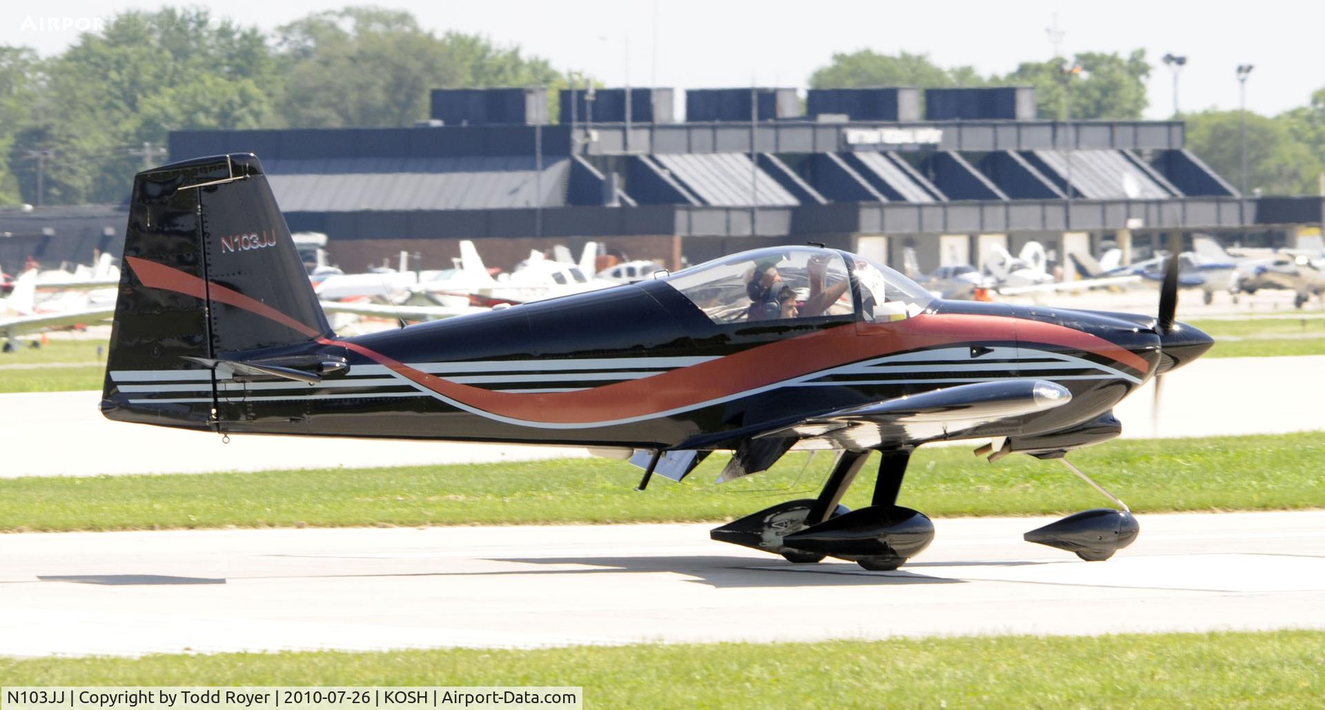 N103JJ, 2003 Vans RV-7A C/N 71610, EAA AIRVENTURE 2010