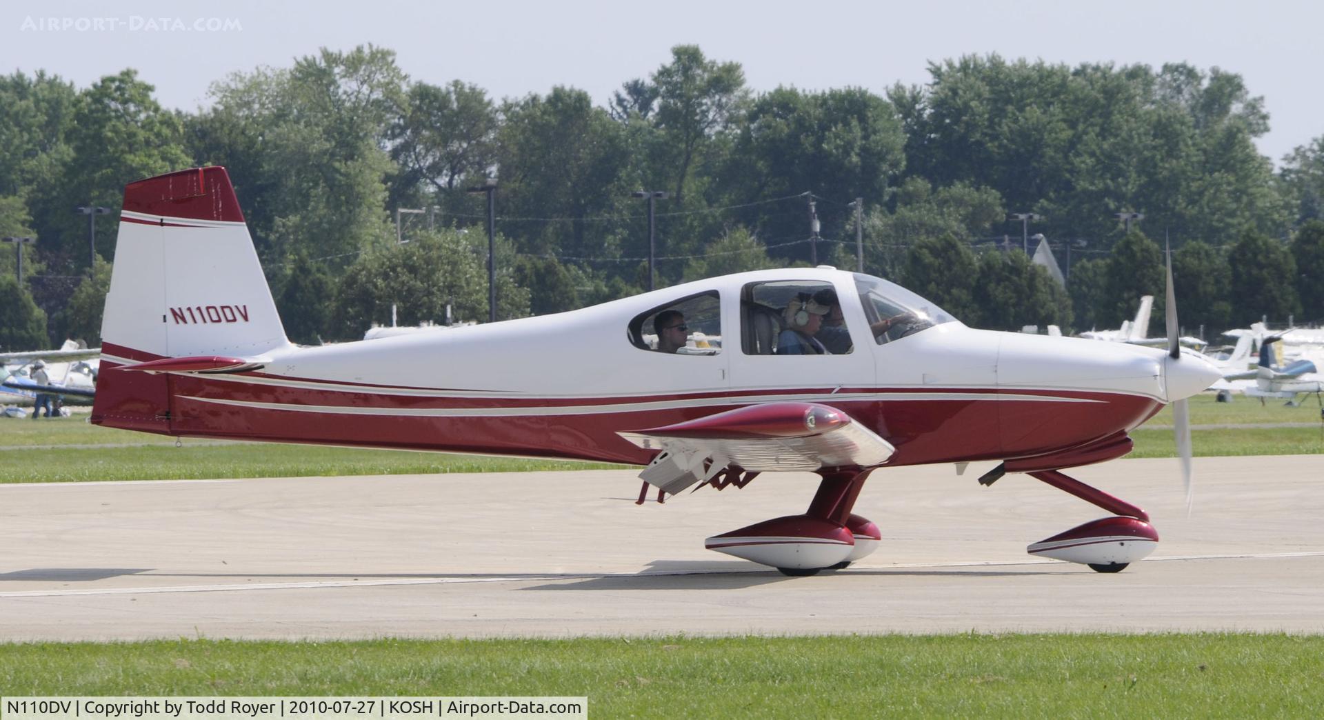 N110DV, 2007 Vans RV-10 C/N 40065, EAA AIRVENTURE 2010