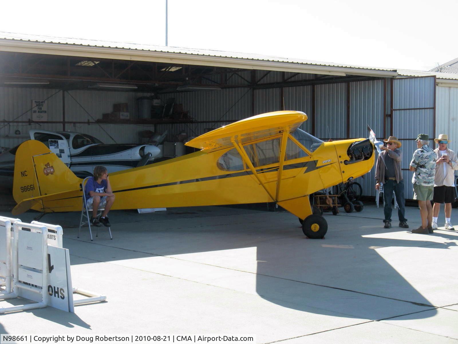 N98661, 1946 Piper J3C-65 Cub Cub C/N 18890, 1946 Piper J3C65 CUB, Continental A&C75 75 Hp upgrade