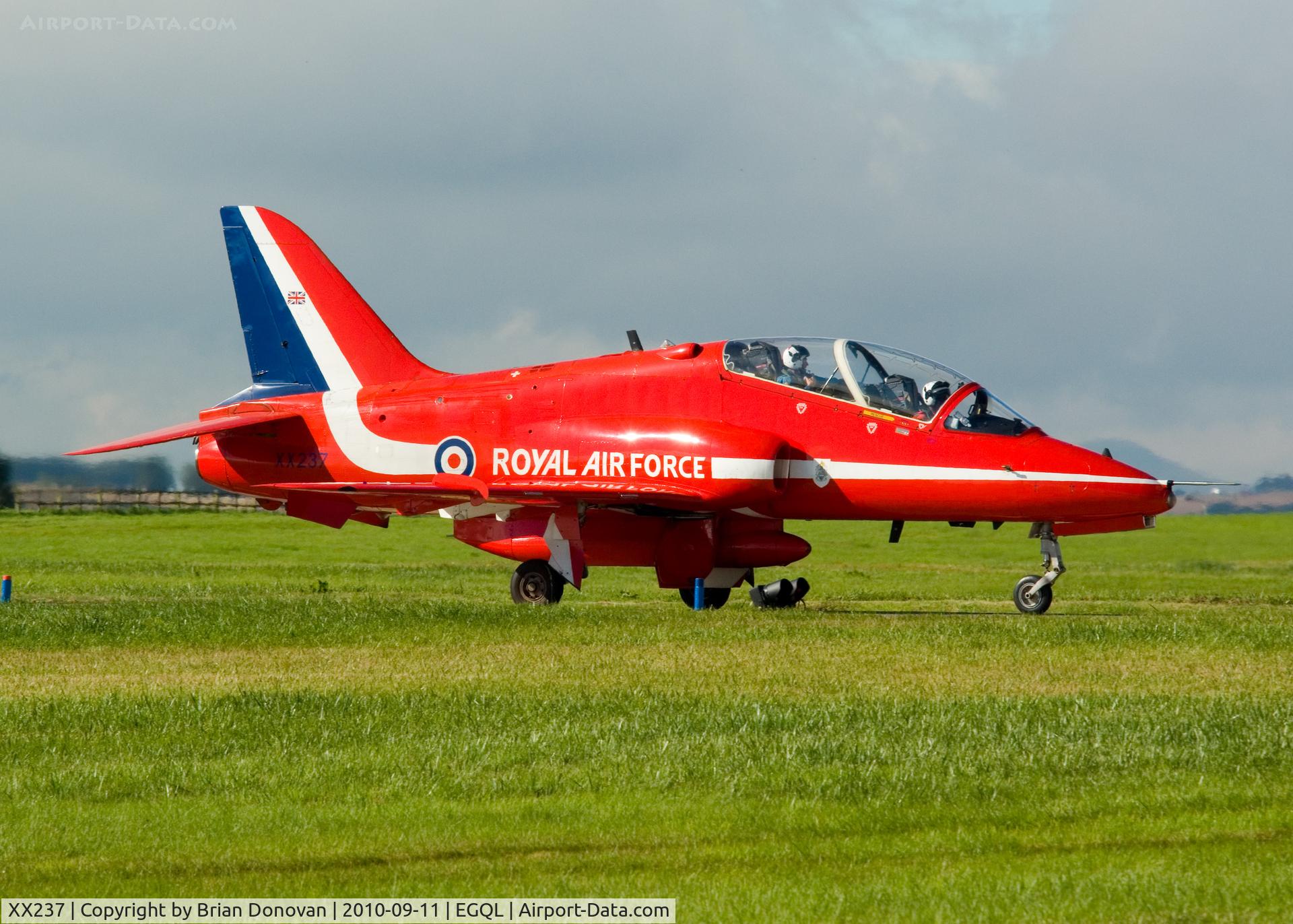 XX237, 1978 Hawker Siddeley Hawk T.1A C/N 073/312073, RAF Red Arrows