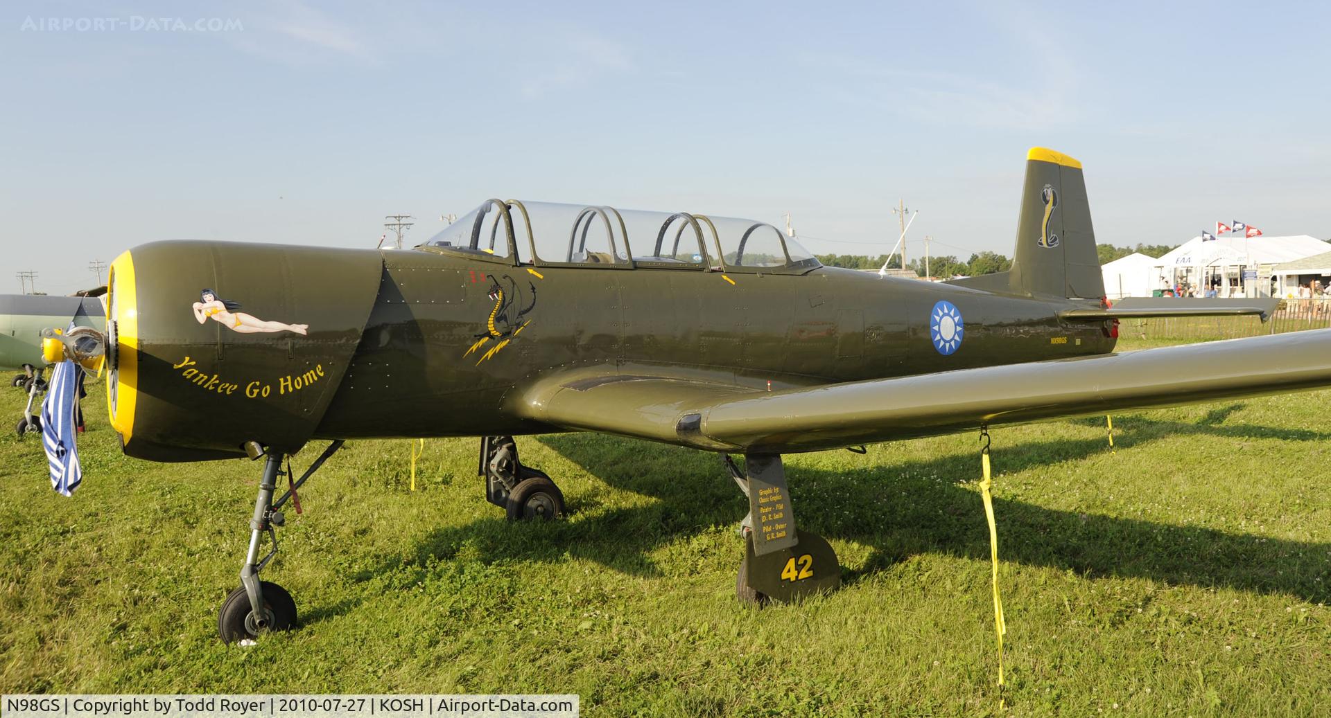 N98GS, 1976 Nanchang CJ-6A C/N 2751242, EAA AIRVENTURE 2010