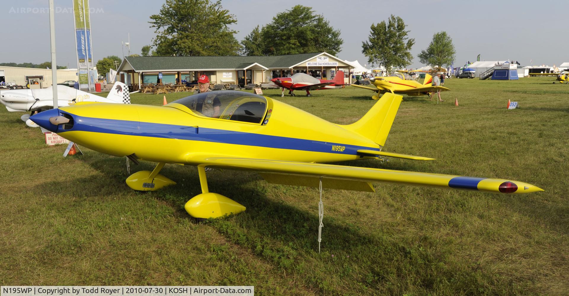 N195WP, 1995 Aero Designs Pulsar 582 C/N 273, EAA AIRVENTURE 2010