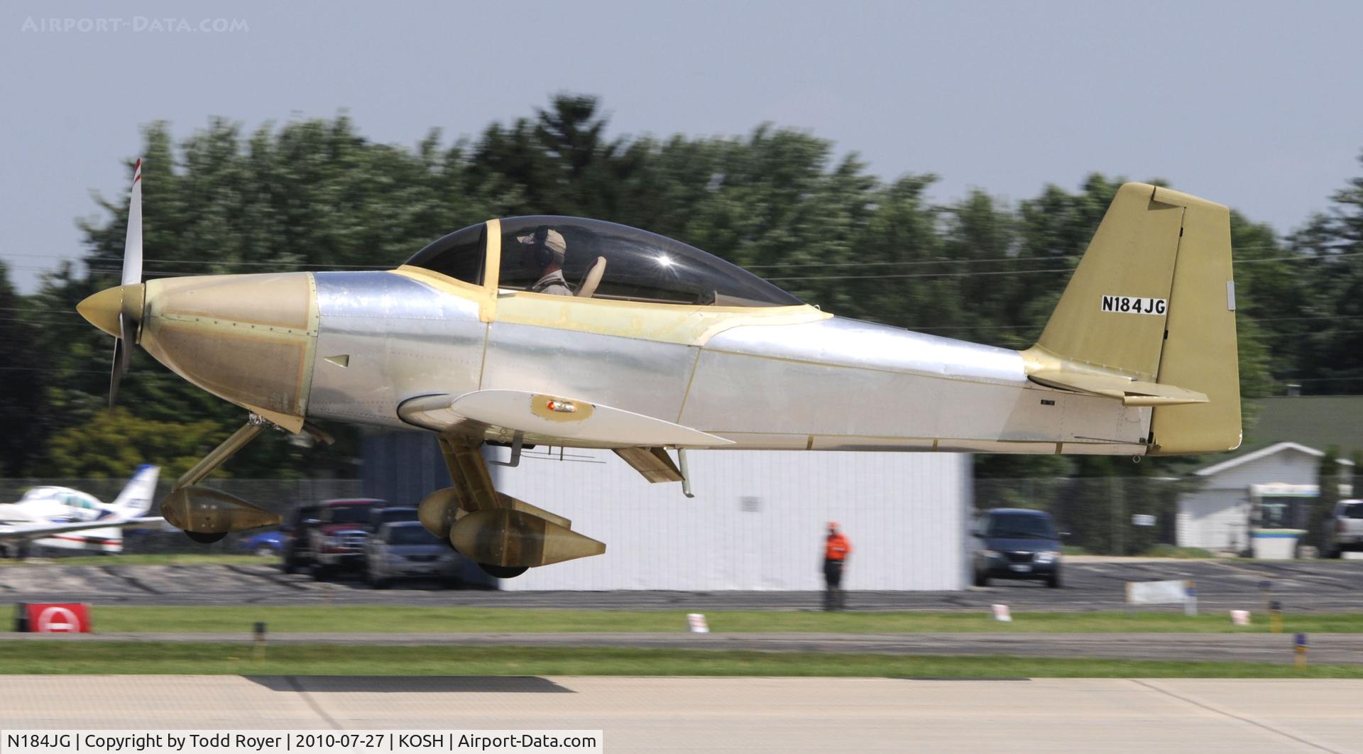 N184JG, 2007 Vans RV-8A C/N 81623, EAA AIRVENTURE 2010