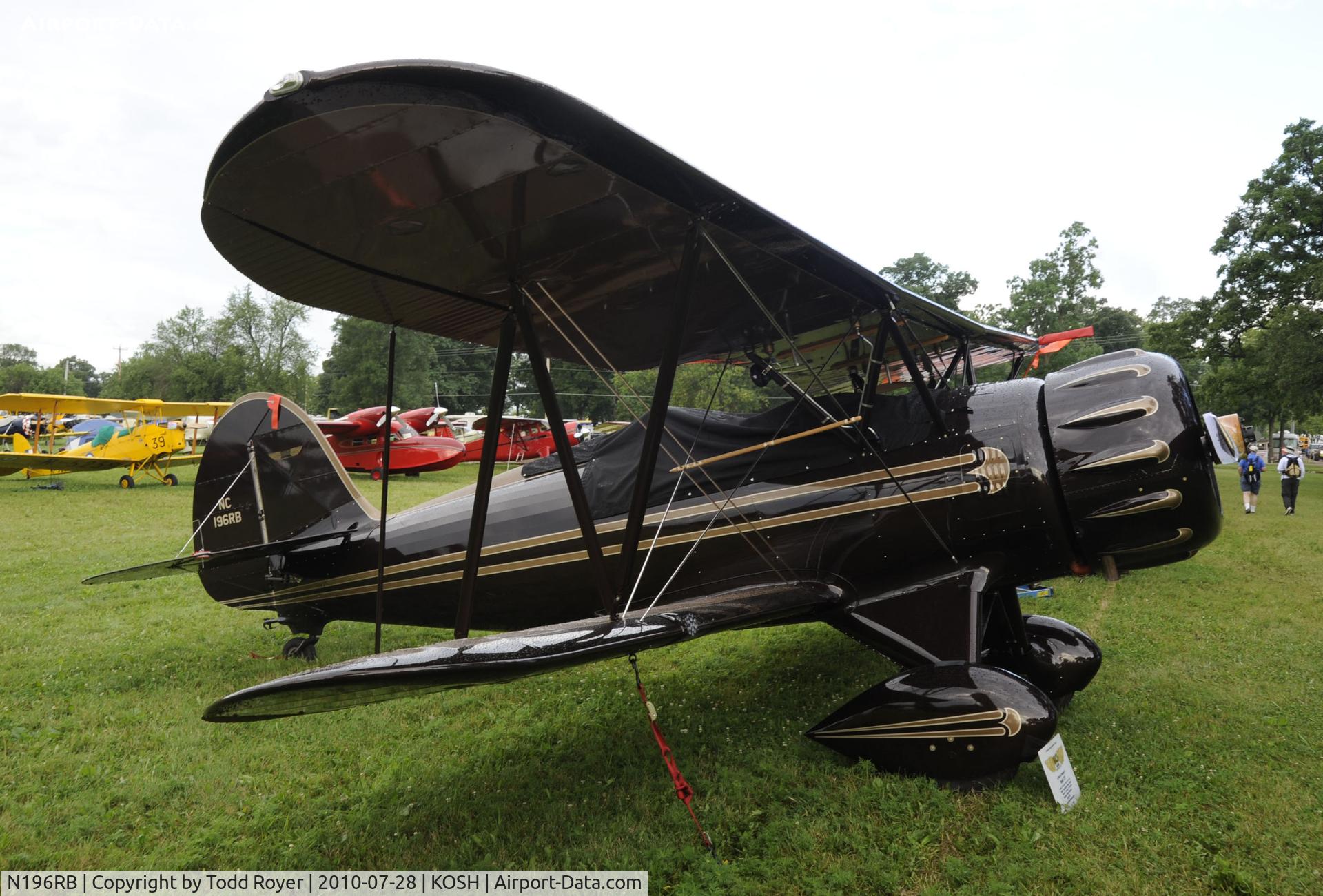 N196RB, 1996 Waco YMF C/N F5C-071, EAA AIRVENTURE 2010