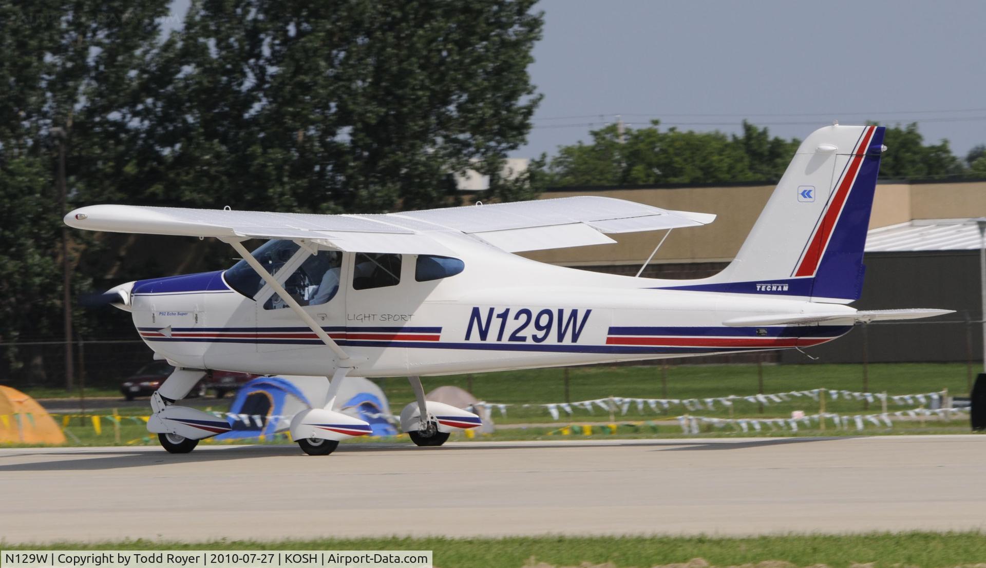 N129W, 2007 Tecnam P-92 Echo Super C/N 1051, EAA AIRVENTURE 2010