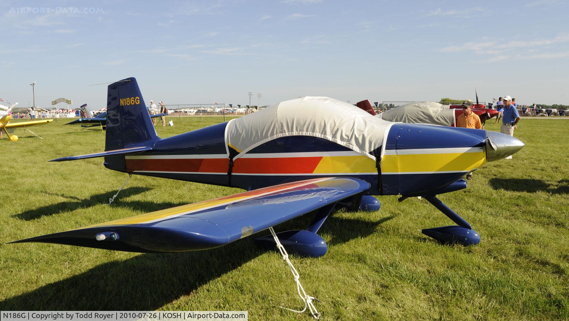 N186G, 2001 Vans RV-6A C/N 60495, EAA AIRVENTURE 2010