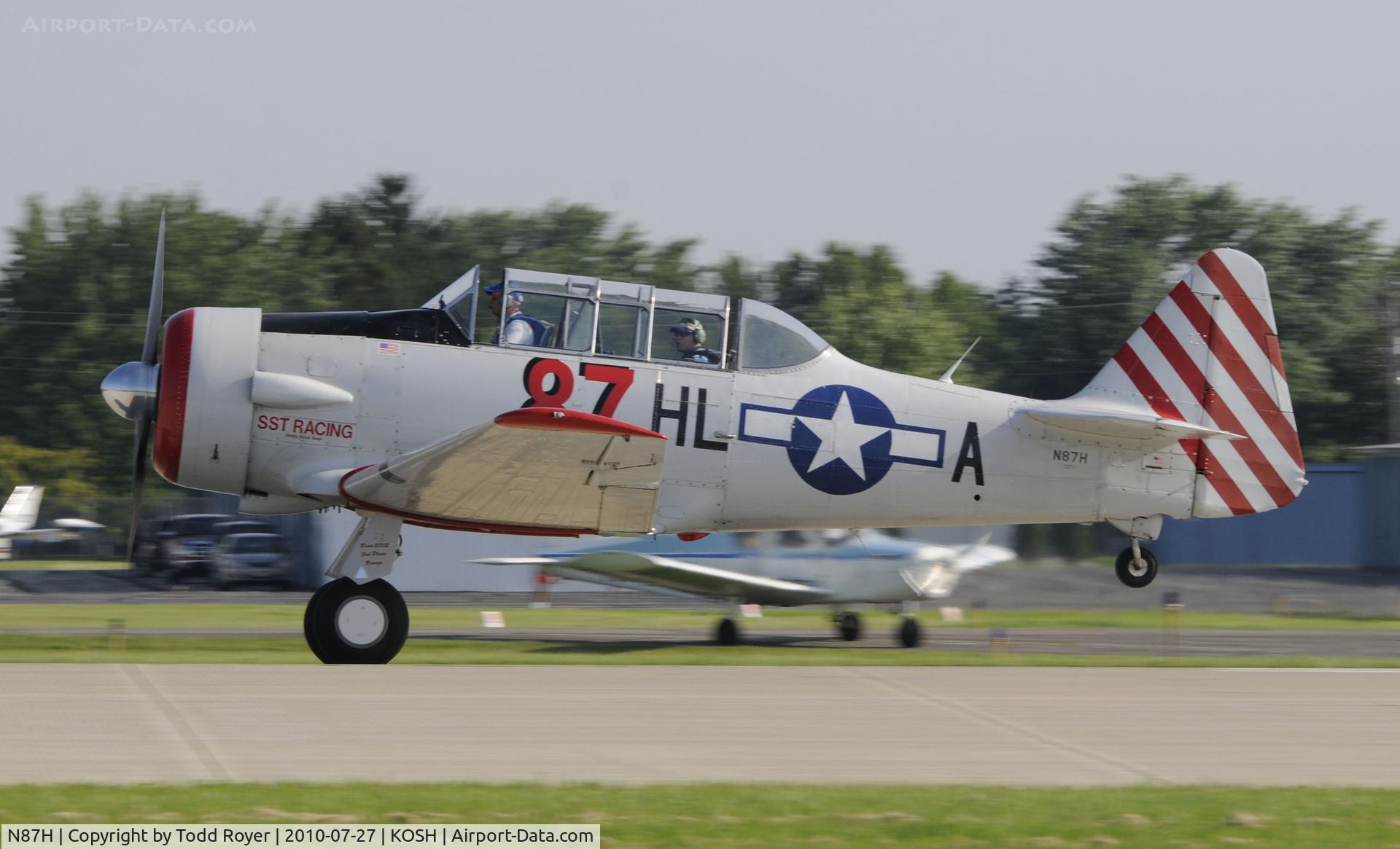 N87H, 1941 North American AT-6D Texan C/N 41-34571, EAA AIRVENTURE 2010