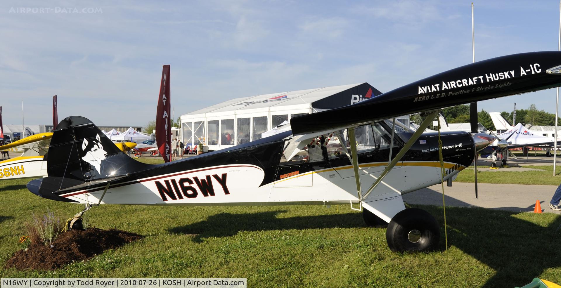 N16WY, Aviat A-1C Husky C/N 3100, EAA AIRVENTURE 2010