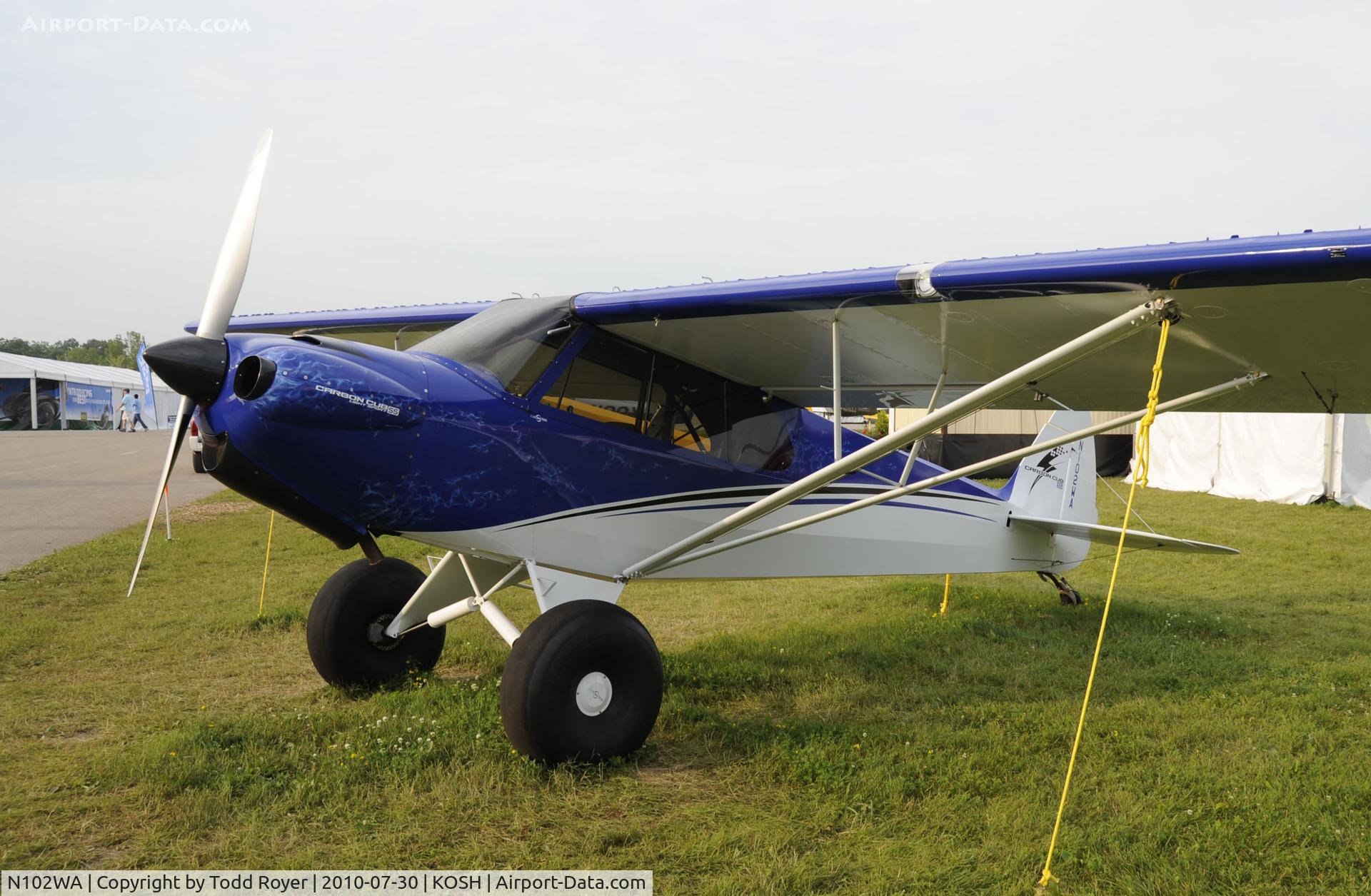 N102WA, Cub Crafters CC11-160 Carbon Cub SS C/N CC11-00115, EAA AIRVENTURE 2010