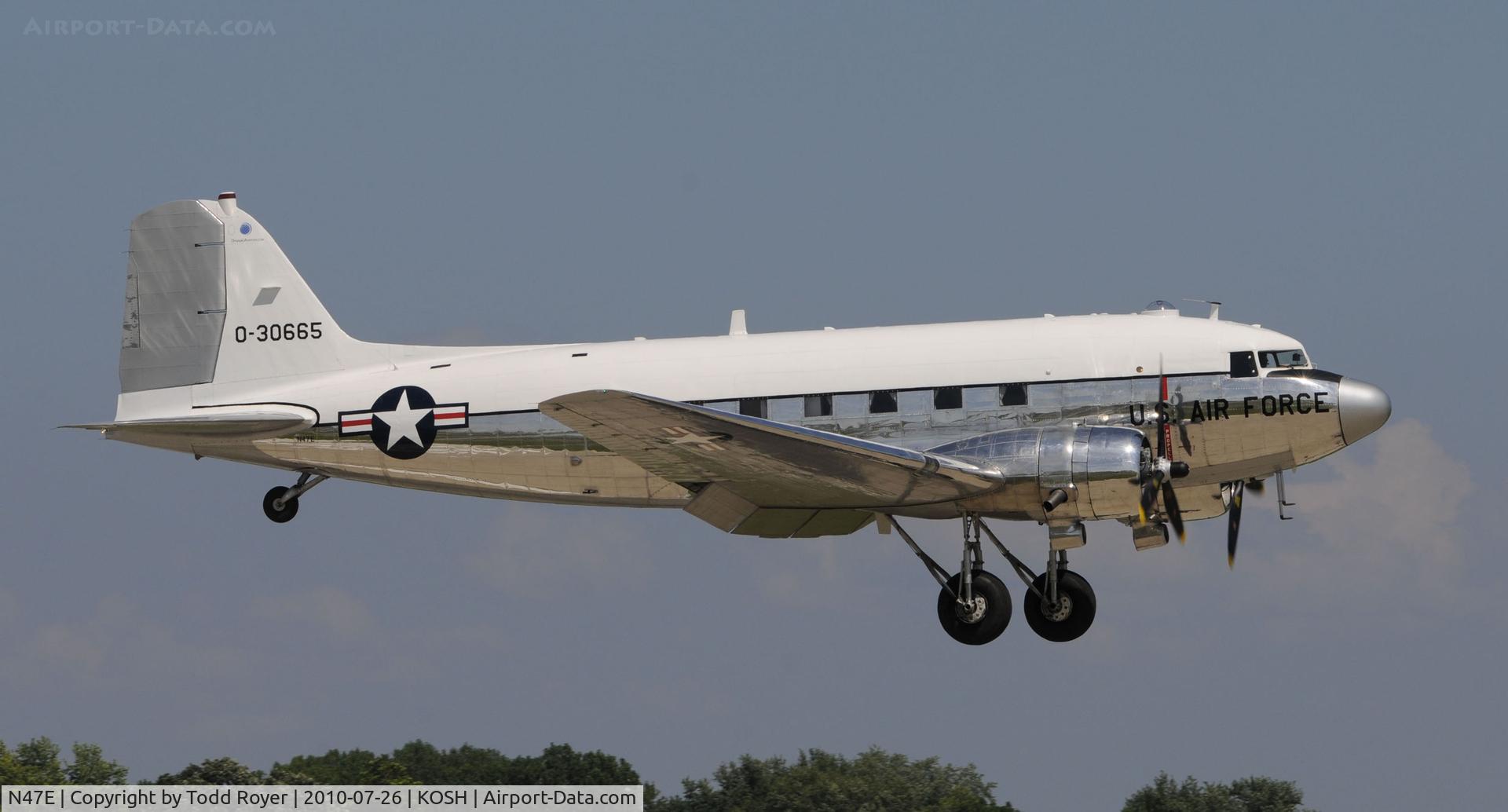 N47E, 1943 Douglas DC-3C (C-47A-60-DL) C/N 13816, EAA AIRVENTURE 2010