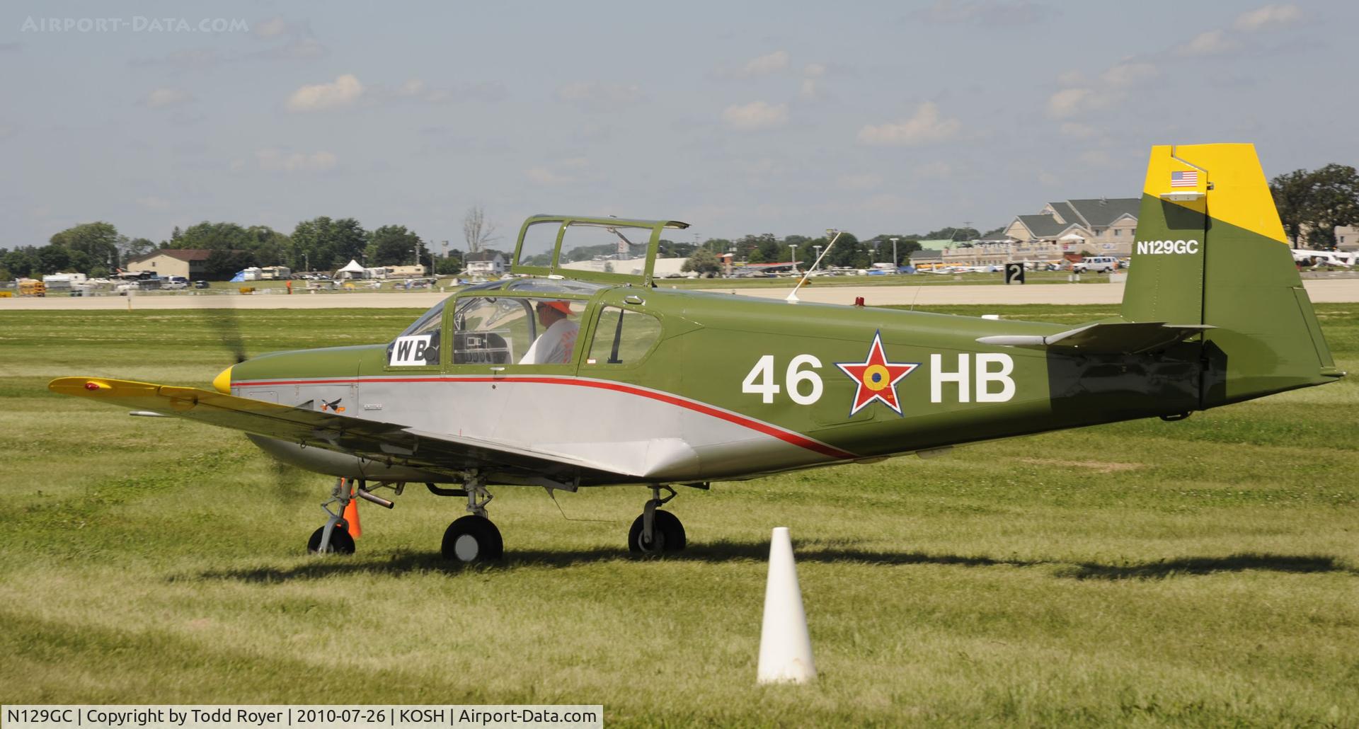 N129GC, 1980 IAR IAR-823 C/N 55, EAA AIRVENTURE 2010