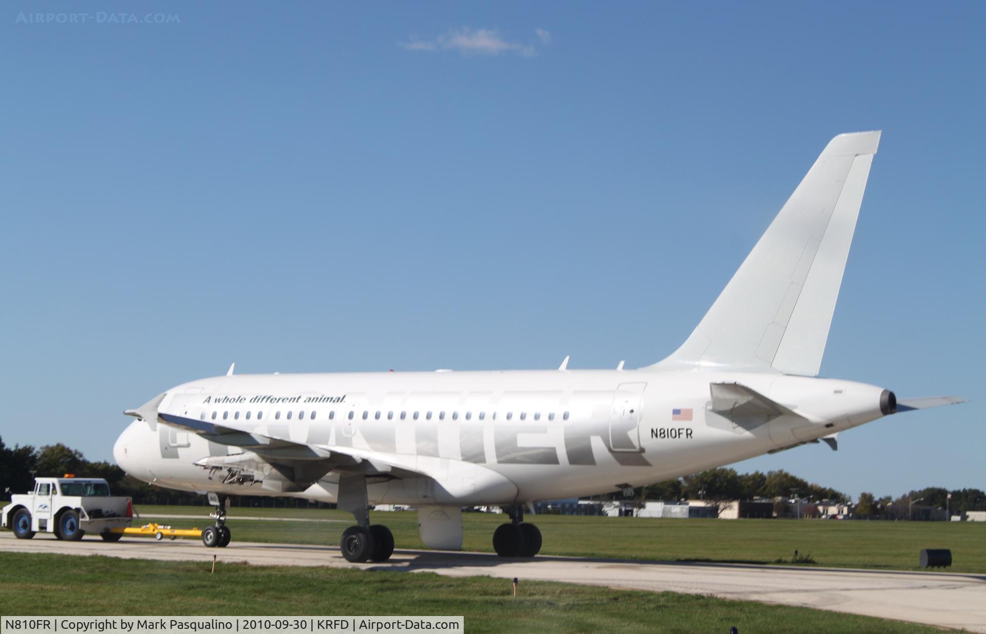 N810FR, 2007 Airbus A318-111 C/N 3110, Airbus A318