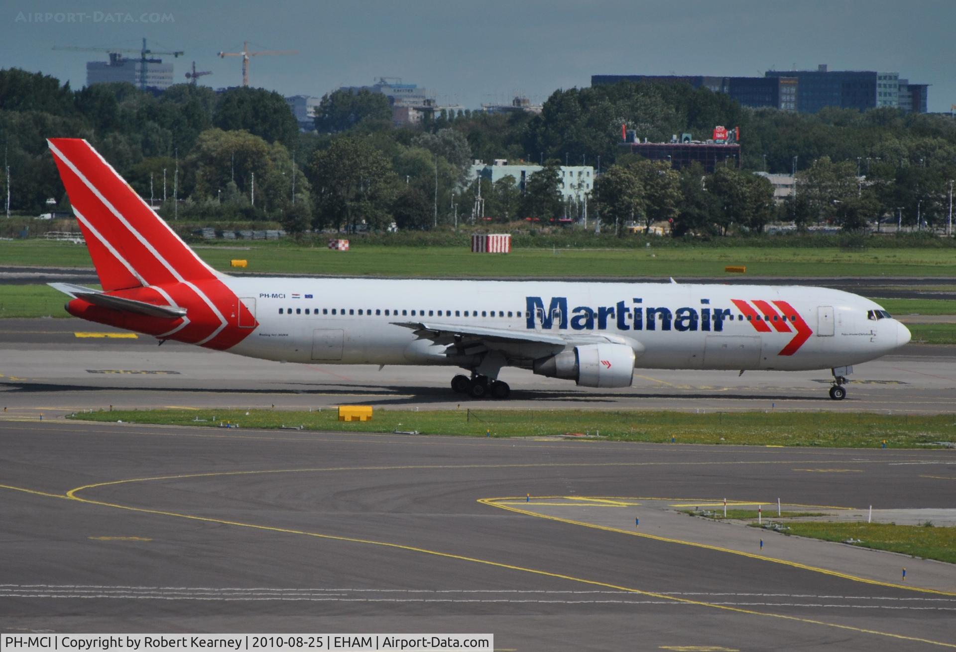 PH-MCI, 1991 Boeing 767-31A C/N 25312, Martinair taxiing for departure