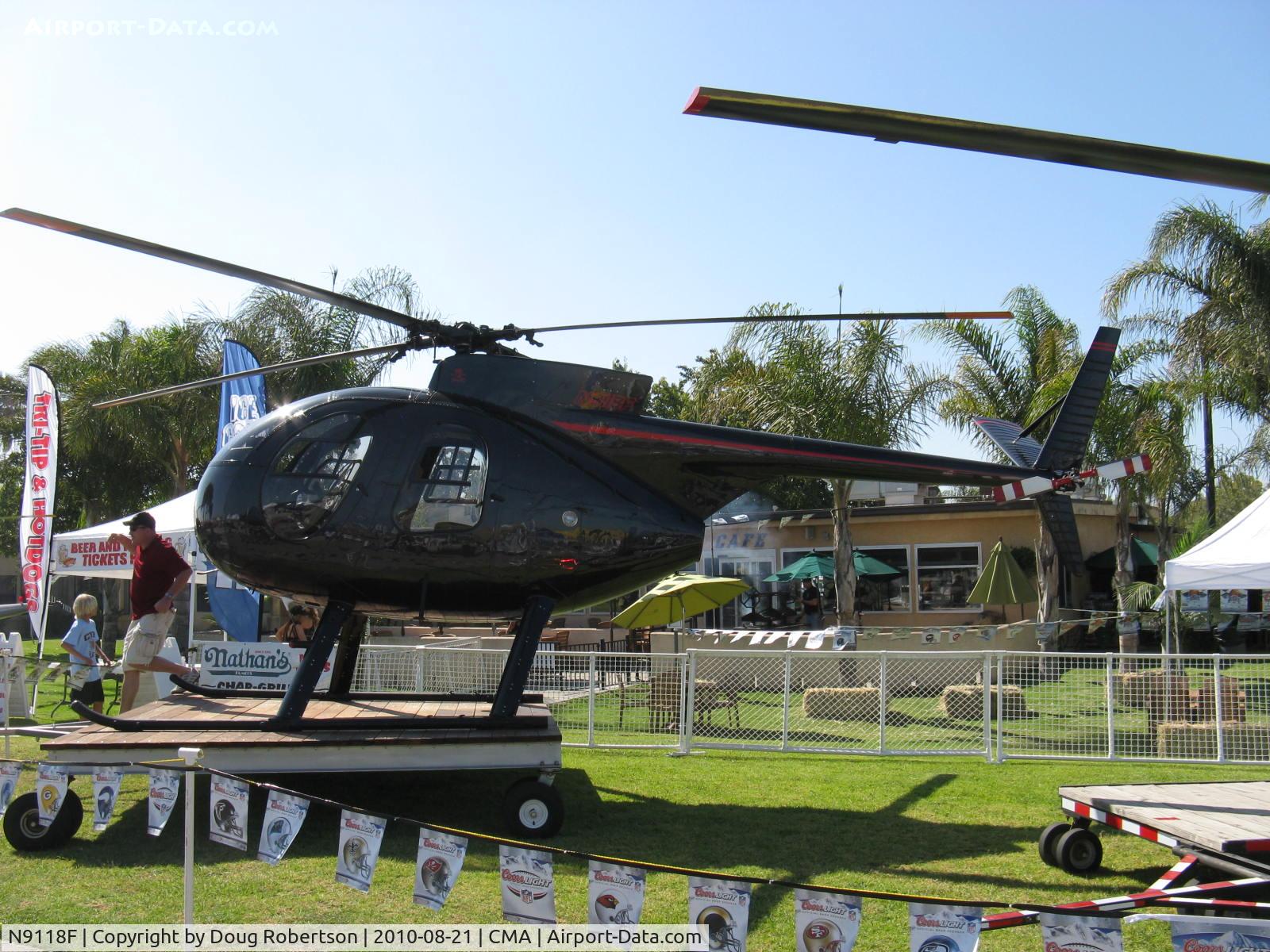 N9118F, 1972 Hughes 369HS C/N 720397S, 1972 Hughes 369HS, Allison 250-C2B Turboshaft 400 Hp
