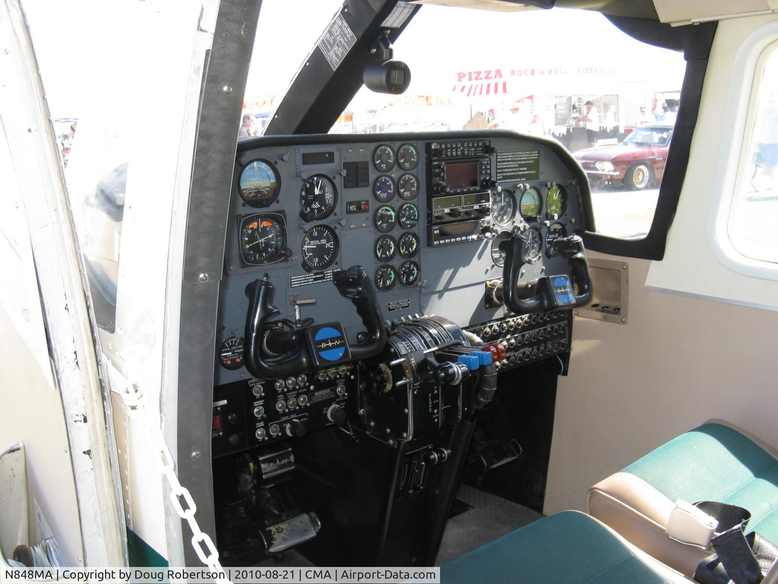 N848MA, 1989 Britten-Norman BN-2B Islander C/N 2210, 1989 Britten-Norman BN-2B ISLANDER, two Lycoming IO-540-E4C5 260 Hp each, panel