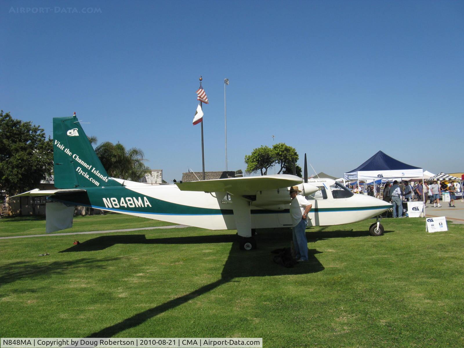 N848MA, 1989 Britten-Norman BN-2B Islander C/N 2210, 1989 Britten-Norman BN-2B ISLANDER, two Lycoming IO-540-E4C5 260 Hp each