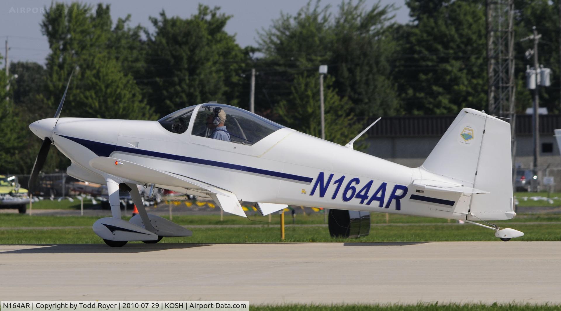 N164AR, 2007 Vans RV-6 C/N 24924, EAA AIRVENTURE 2010
