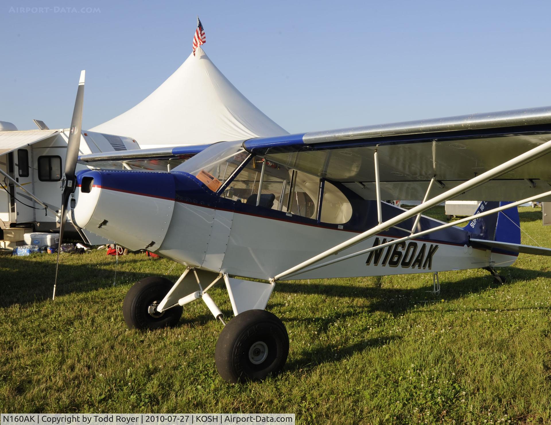 N160AK, Super 18 Llc S18 LT C/N S18-LT-01, EAA AIRVENTURE 2010