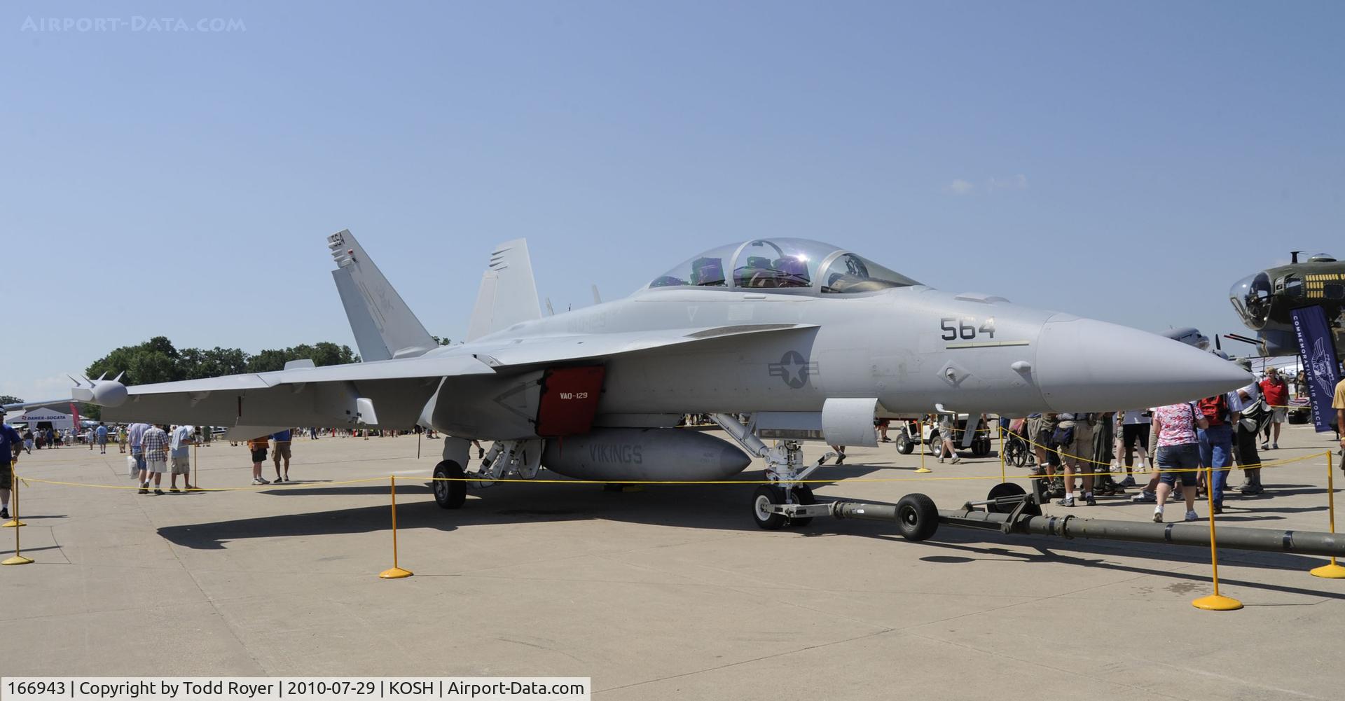 166943, Boeing EA-18G Growler C/N G-28, EAA AIRVENTURE 2010