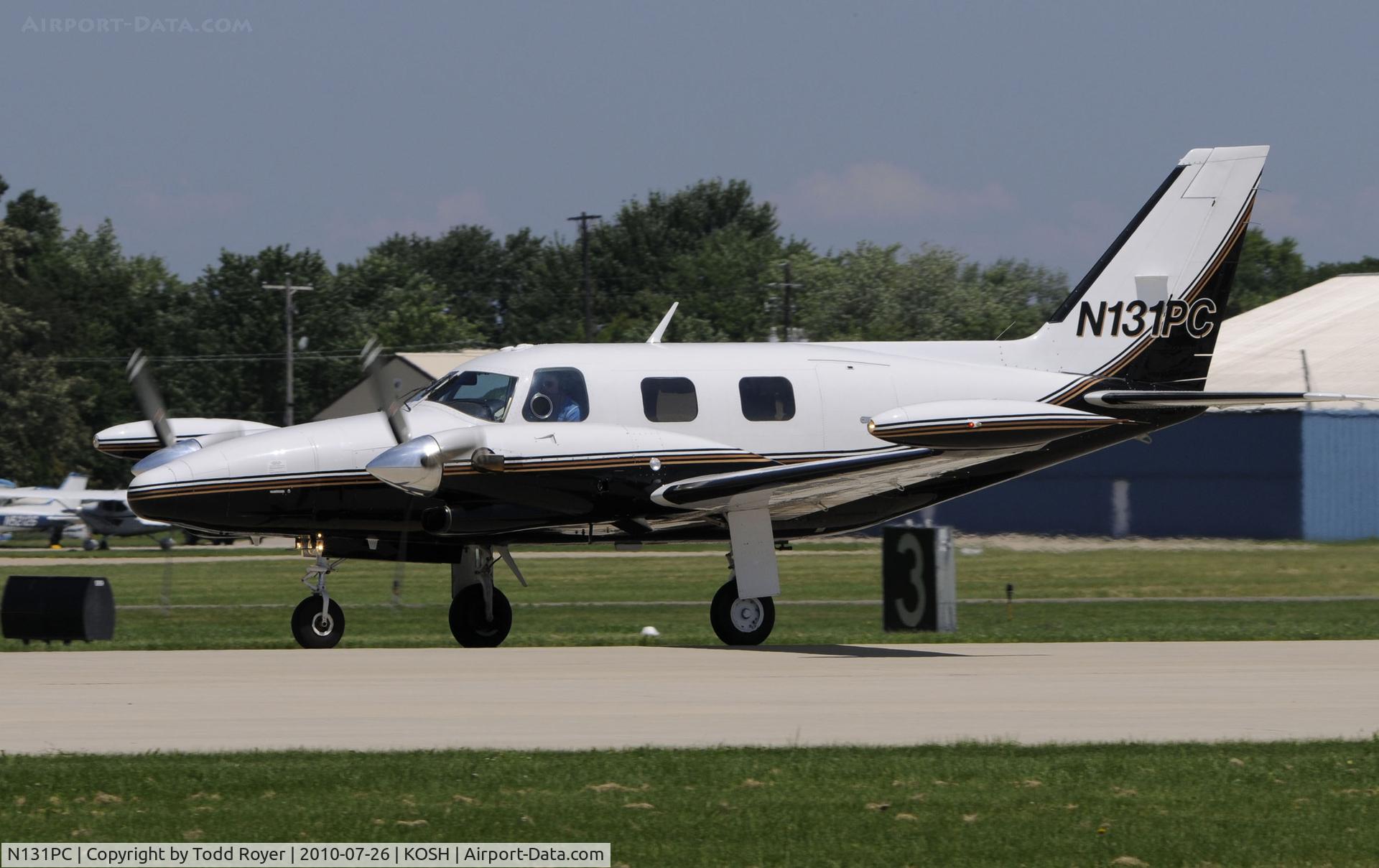 N131PC, 1977 Piper PA-31T Cheyenne C/N 31T-7820009, EAA AIRVENTURE 2010